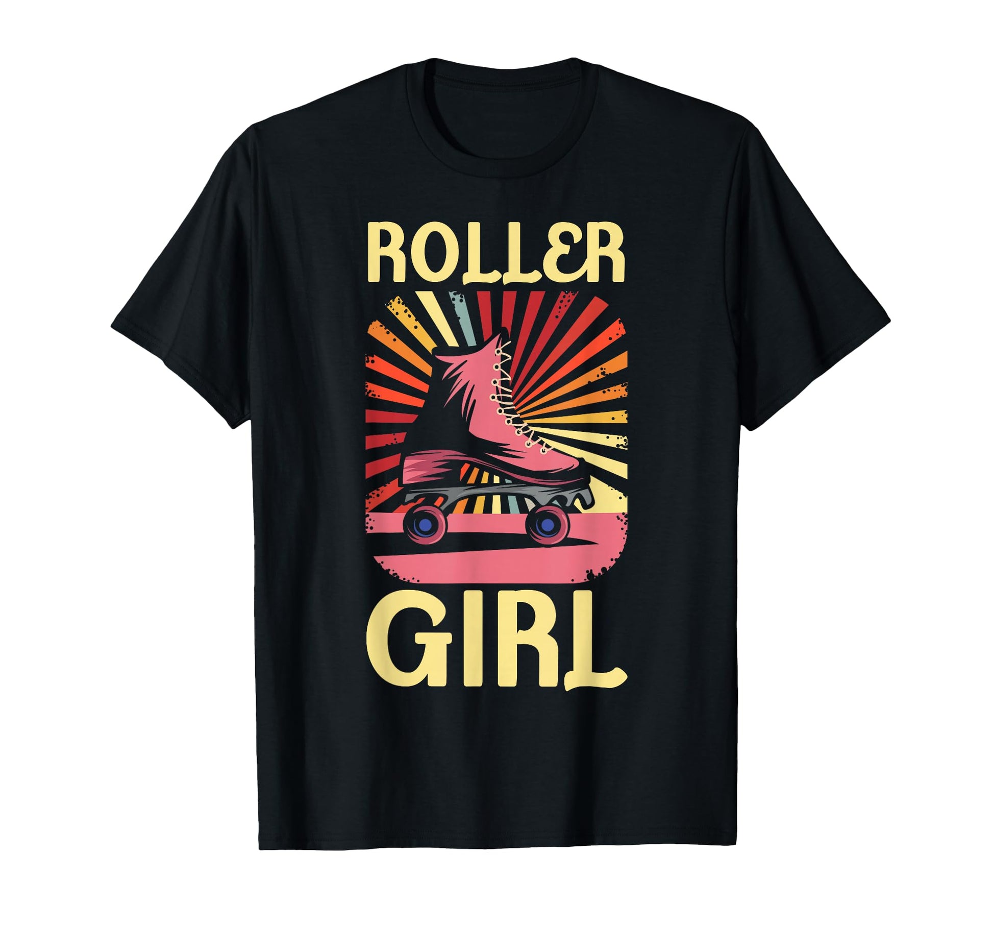 70S 80S Roller Skater Skating Skates T-Shirt - Graphic Print for Adults - T-Shirt, Sweatshirt, Hoodie