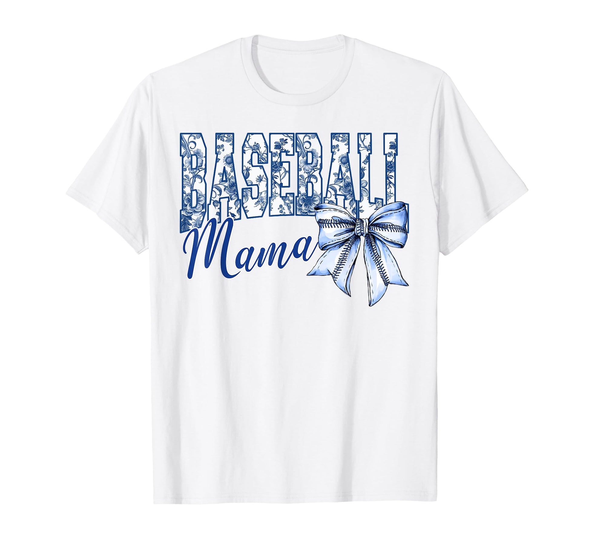 Baseball Mama Coquette Bow Funny Mom T-Shirt - Streetwear Style Men Women - T-Shirt, Sweatshirt, Hoodie