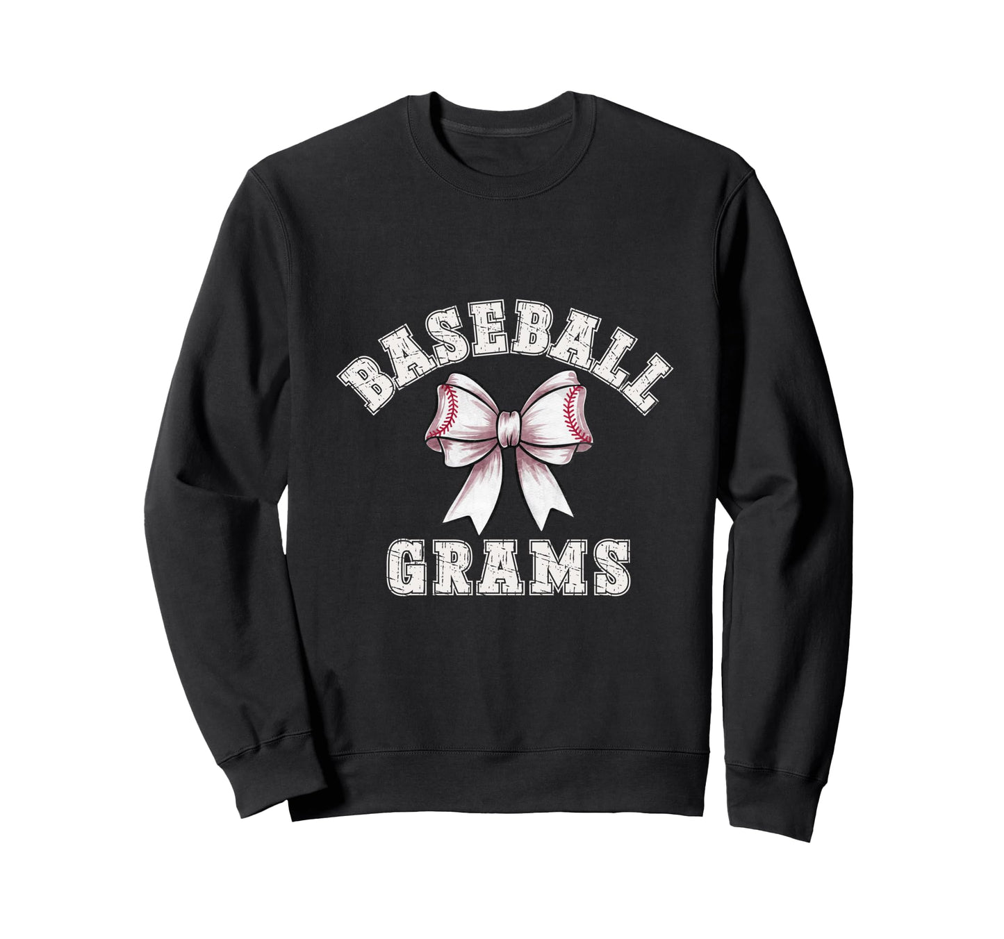 Coquette Baseball Grams Bow Game Day Sweatshirt - Custom Art Print Unisex - T-Shirt, Sweatshirt, Hoodie
