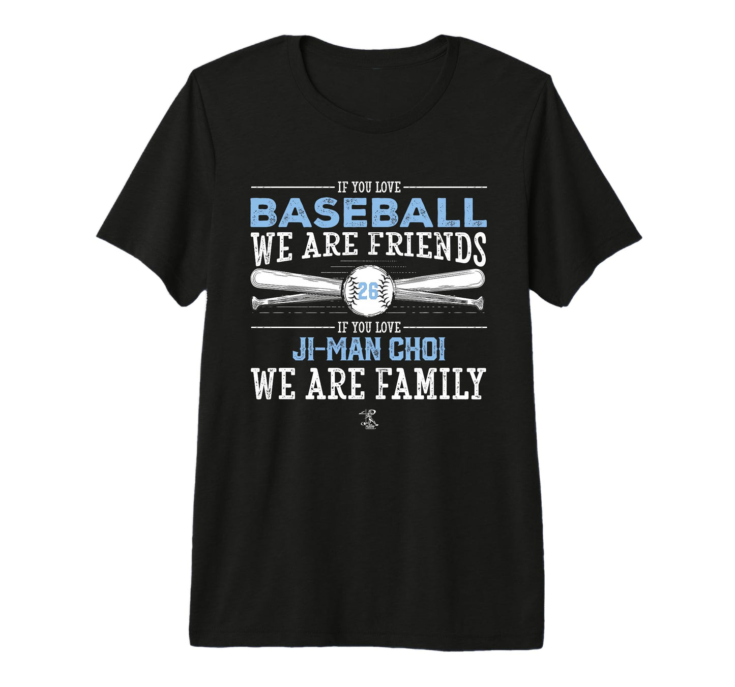 Ji Choi If You Love Baseball Tri T-Shirt - Aesthetic Graphic for Adults - T-Shirt, Sweatshirt, Hoodie