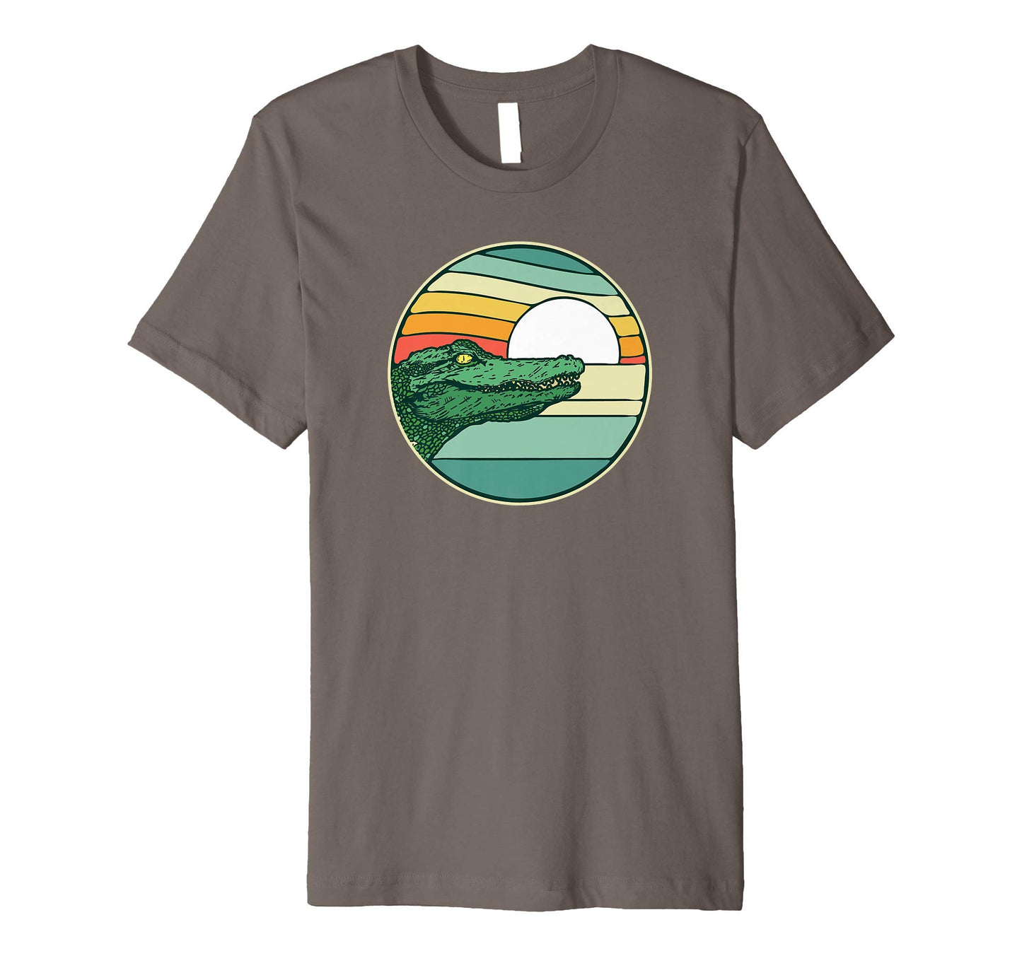 Everglades National Park Alligator 80S T-Shirt - Custom Art Print Unisex - T-Shirt, Sweatshirt, Hoodie