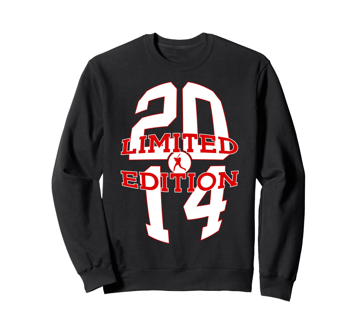 12 Years 2014 Baseball 12Th Birthday Sweatshirt - Graphic Print for Adults - T-Shirt, Sweatshirt, Hoodie
