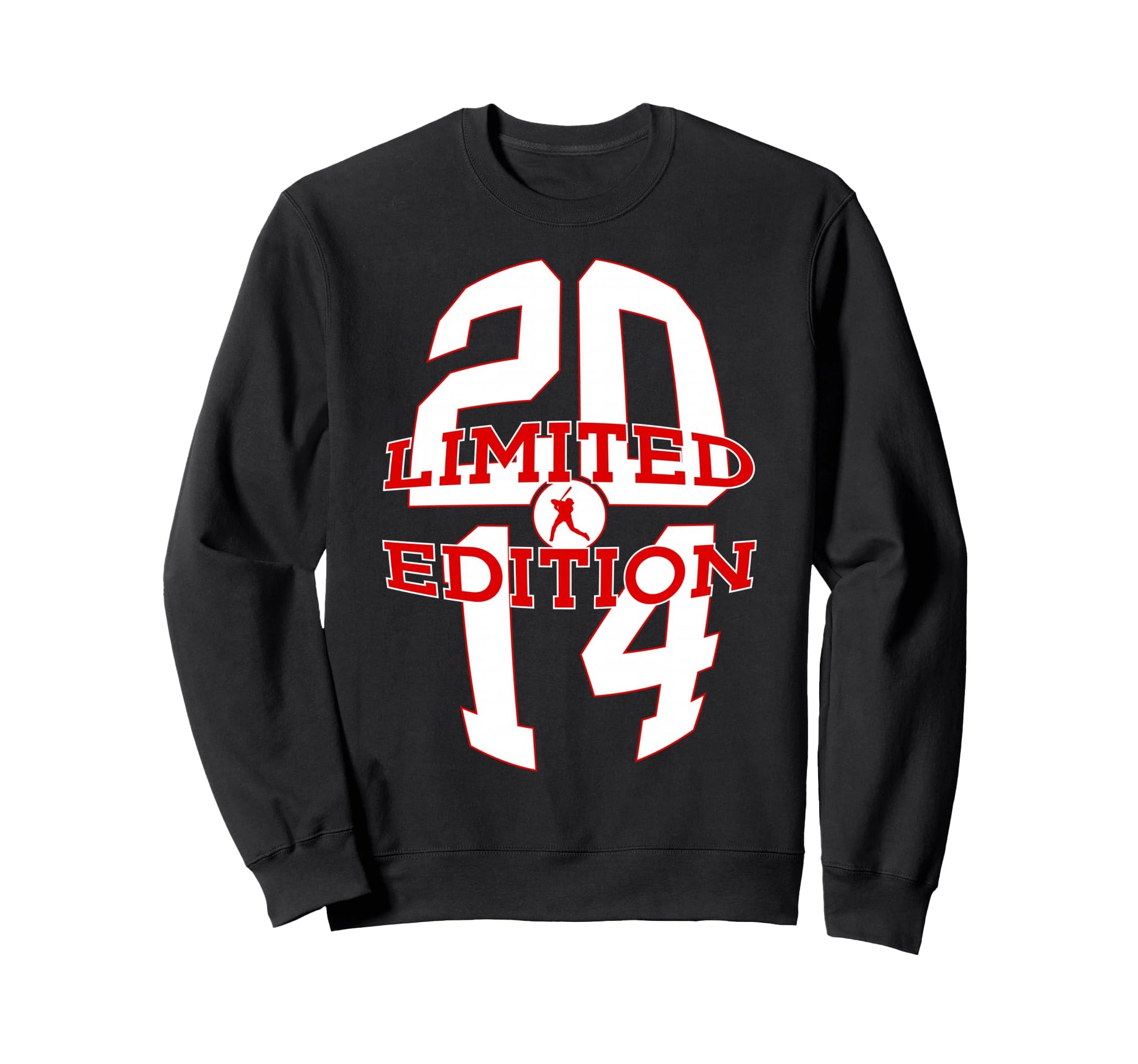 12 Years 2014 Baseball 12Th Birthday Sweatshirt - Graphic Print for Adults - T-Shirt, Sweatshirt, Hoodie