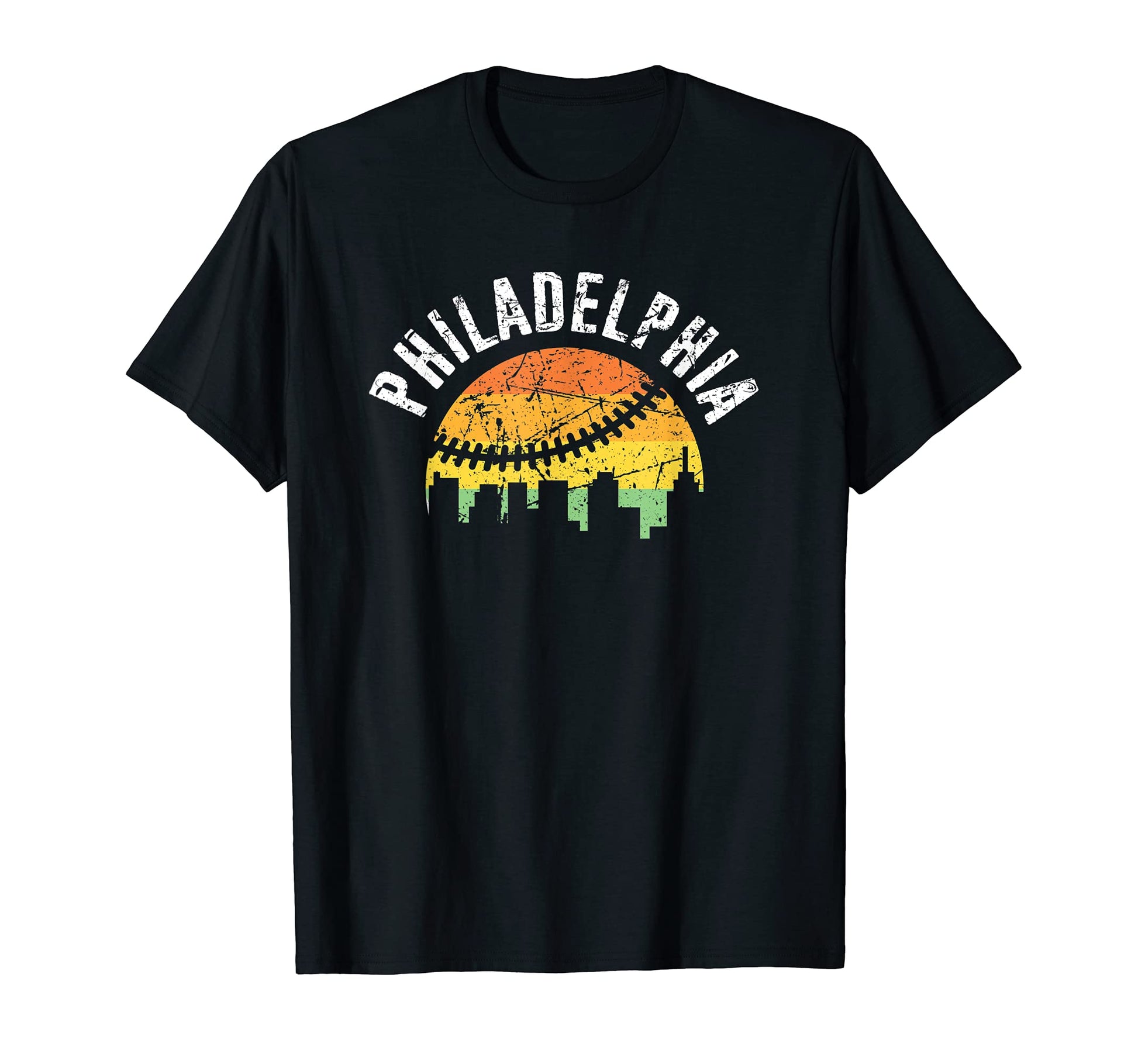 Philadelphia Baseball Skyline T-Shirt - Casual Everyday Wear for Adults - T-Shirt, Sweatshirt, Hoodie