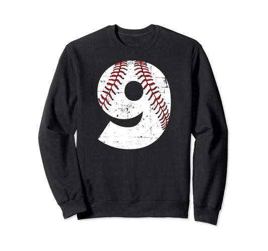 9Th Birthday Or 9 Year Old Sweatshirt - Aesthetic Graphic Men Women - T-Shirt, Sweatshirt, Hoodie
