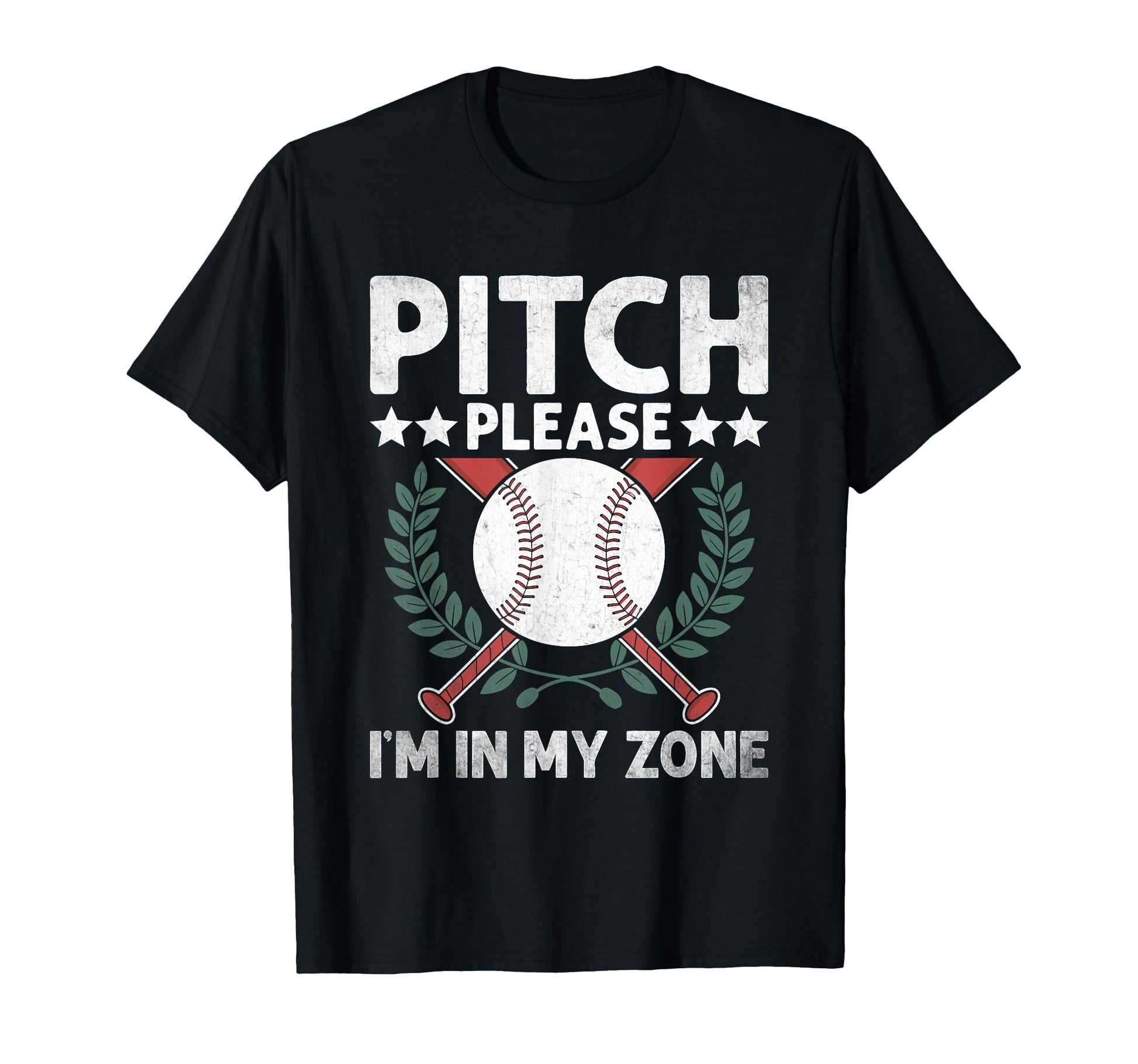 Pitch Please Im My Zone Catcher Pitcher T-Shirt - Minimalist Print Unisex - T-Shirt, Sweatshirt, Hoodie