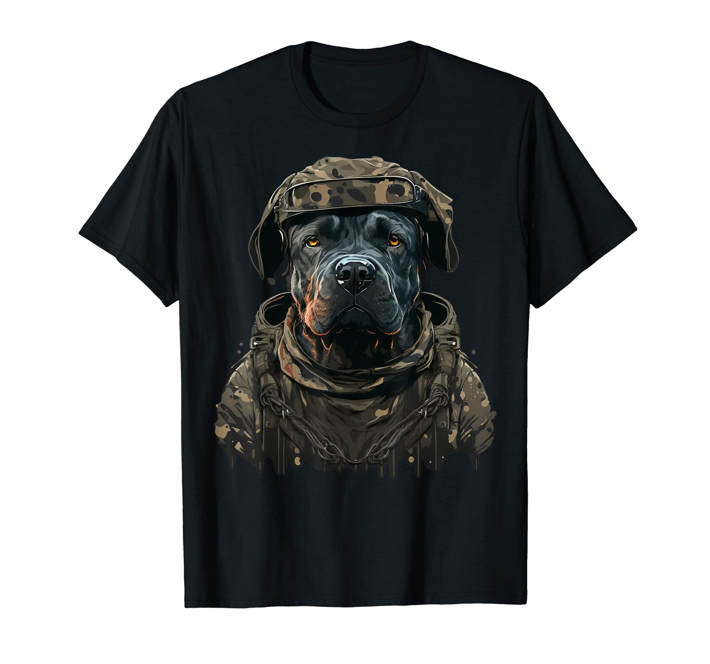 Soldier Cane Corso Army Military Cane T-Shirt - Fun Novelty Design Unisex - T-Shirt, Sweatshirt, Hoodie