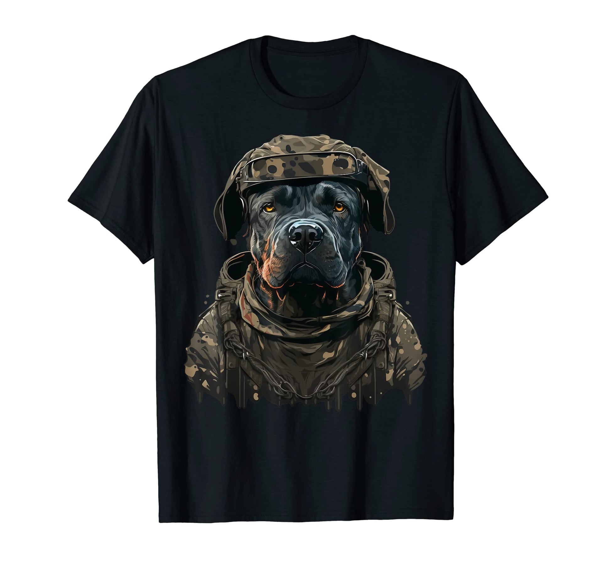 Soldier Cane Corso Army Military Cane T-Shirt - Fun Novelty Design Unisex - T-Shirt, Sweatshirt, Hoodie