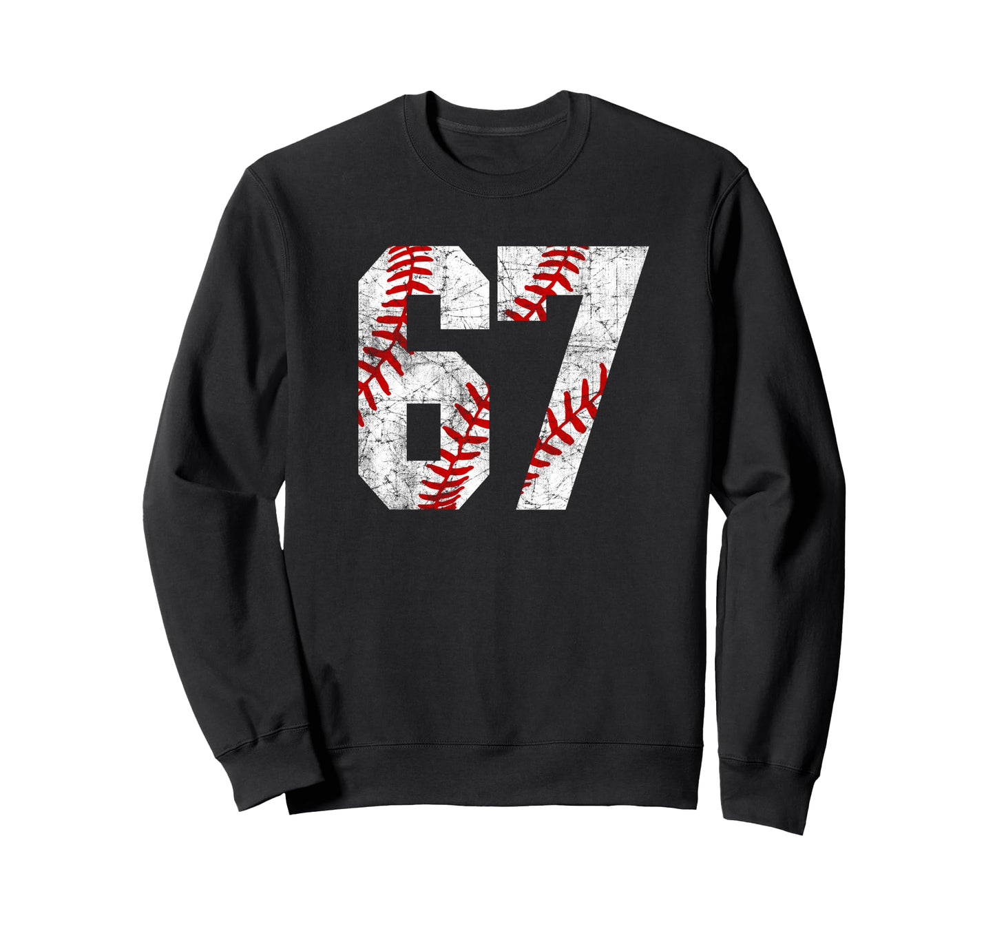 Baseball Mom 67 Jersey Baseball Sweatshirt - Streetwear Style Unisex - T-Shirt, Sweatshirt, Hoodie
