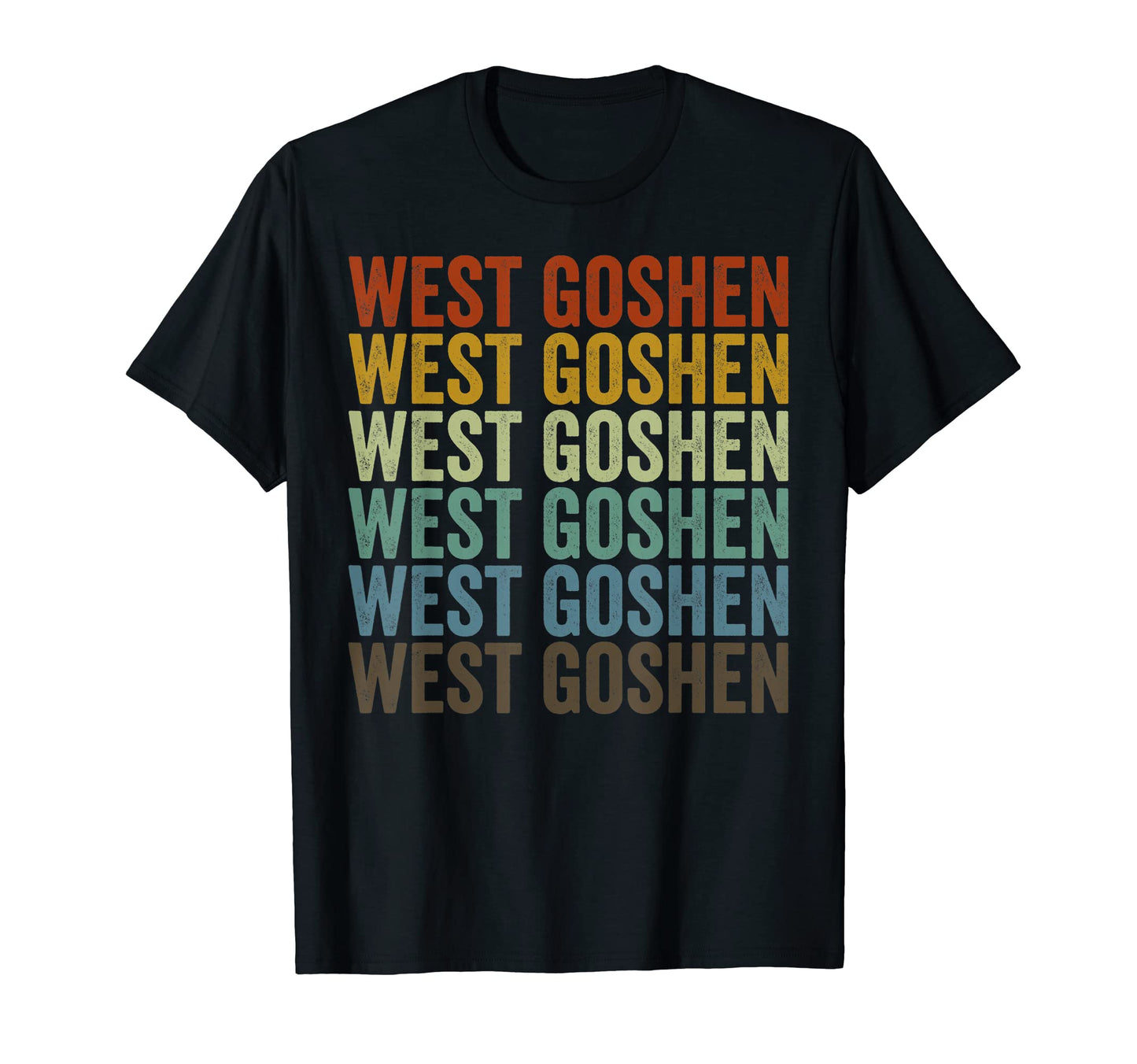 West Goshen City T-Shirt - Minimalist Print Men Women - T-Shirt, Sweatshirt, Hoodie
