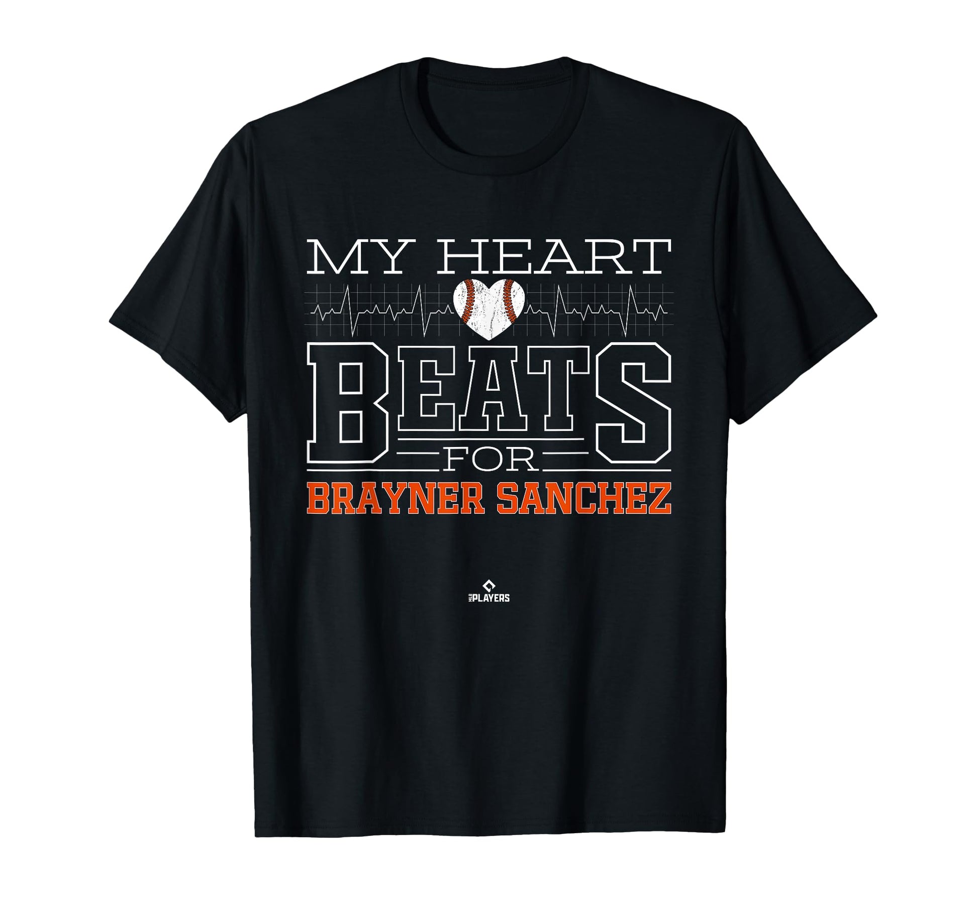 My Heart Beats Brayner Sanchez T-Shirt - Unique Graphic for Adults - T-Shirt, Sweatshirt, Hoodie
