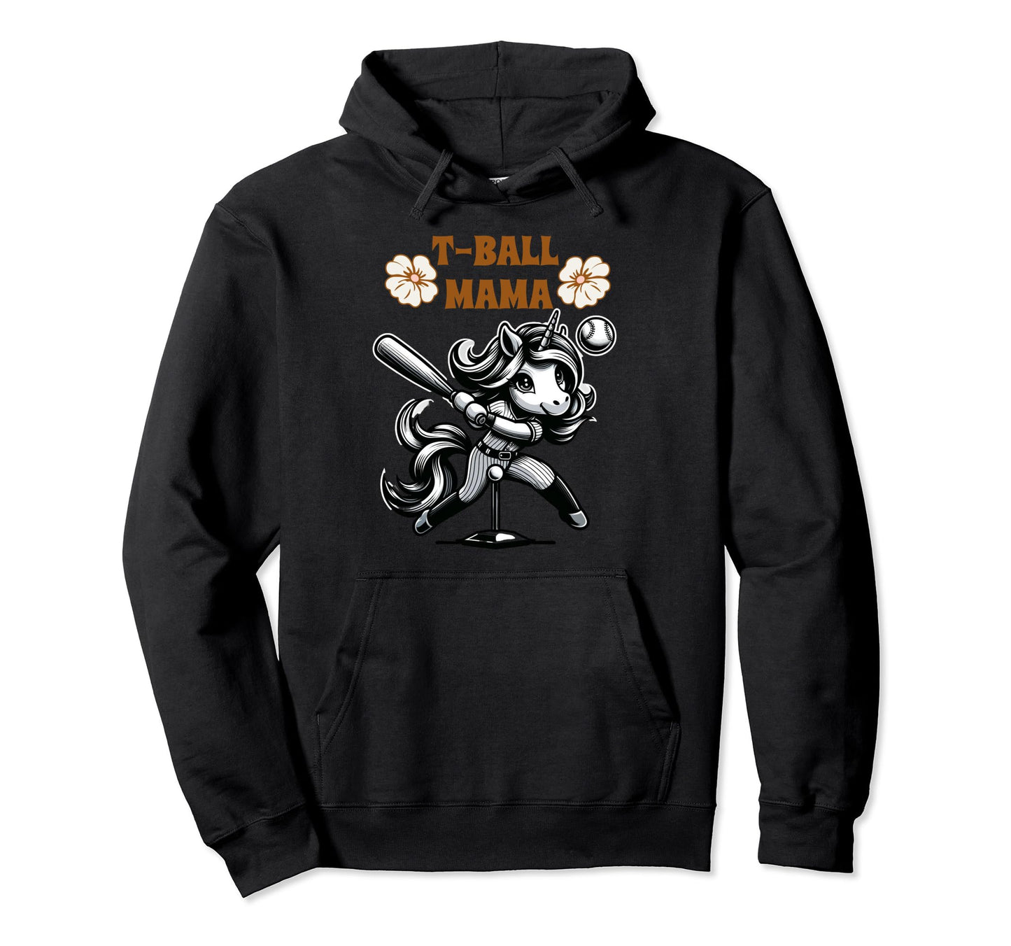 Teeball Mom Leopard T Ball Mom Mothers Hoodie - Streetwear Style Men Women - T-Shirt, Sweatshirt, Hoodie