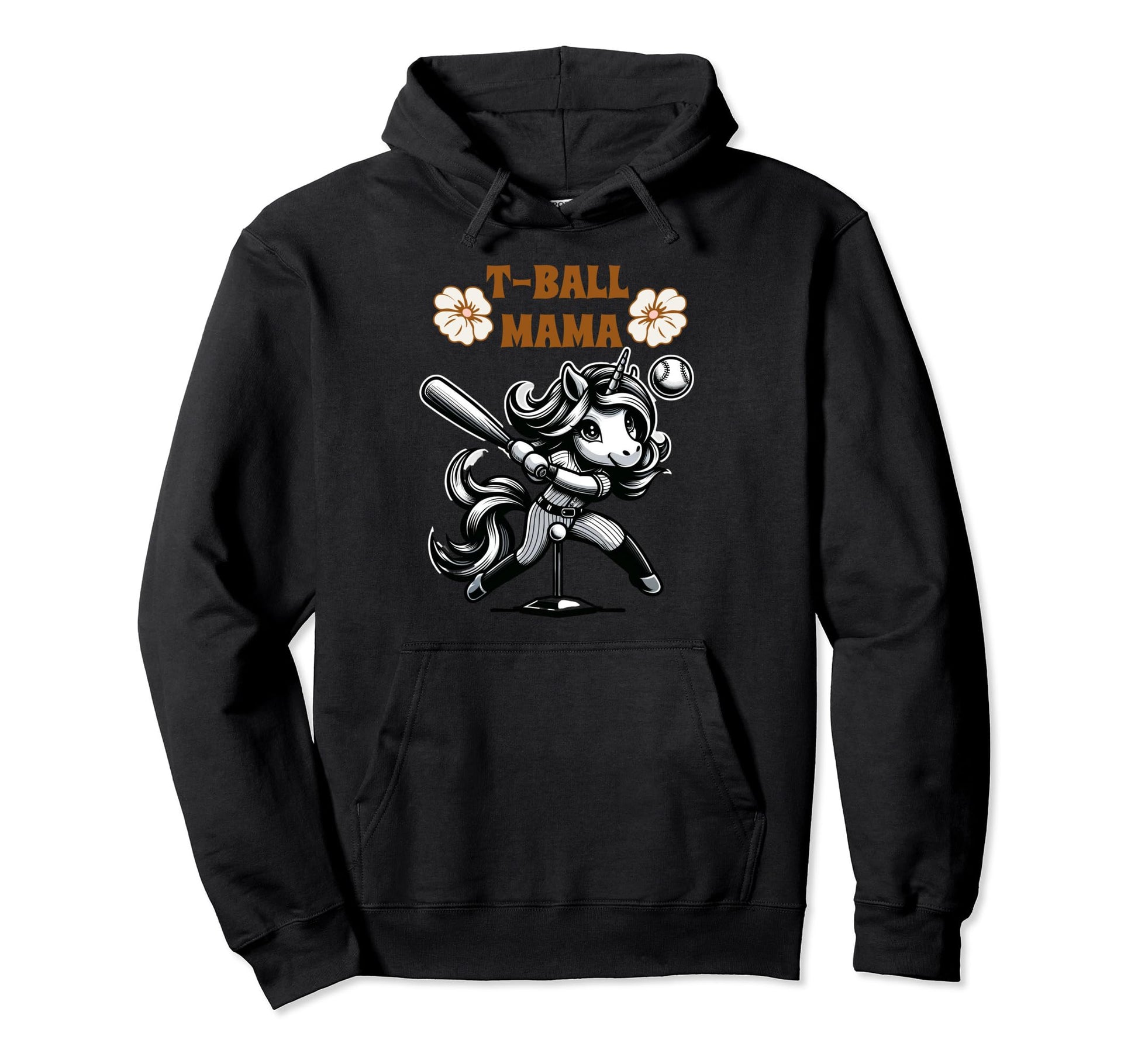 Teeball Mom Leopard T Ball Mom Mothers Hoodie - Streetwear Style Men Women - T-Shirt, Sweatshirt, Hoodie