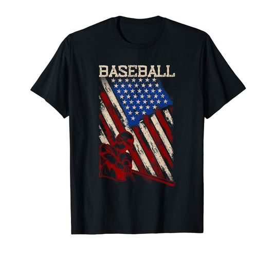 Baseball Fan American Baseball Player Usa T-Shirt - Novelty Apparel Unisex - T-Shirt, Sweatshirt, Hoodie
