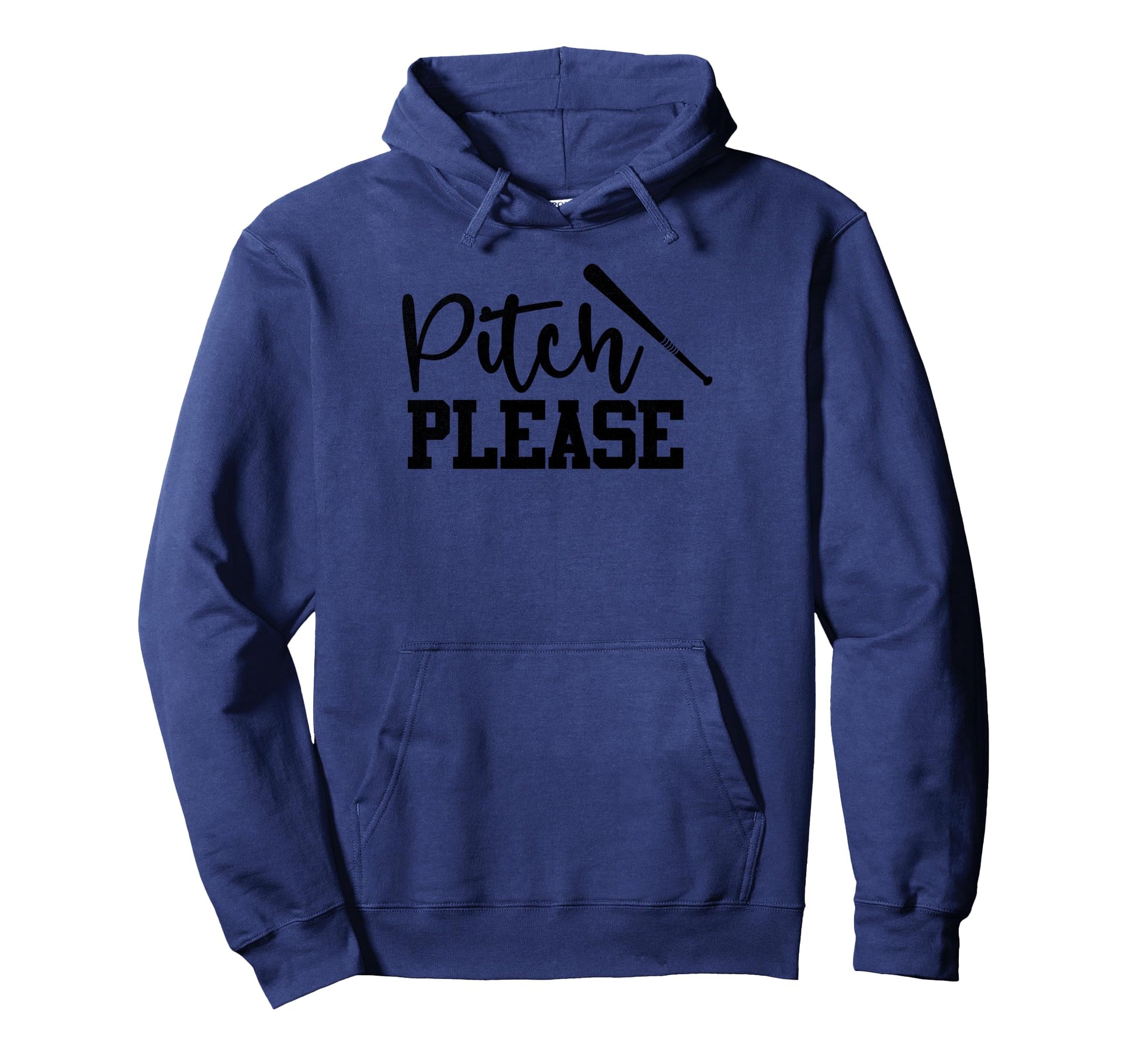 Pitch Please Funny Baseball Hoodie - Minimalist Print Men Women - T-Shirt, Sweatshirt, Hoodie