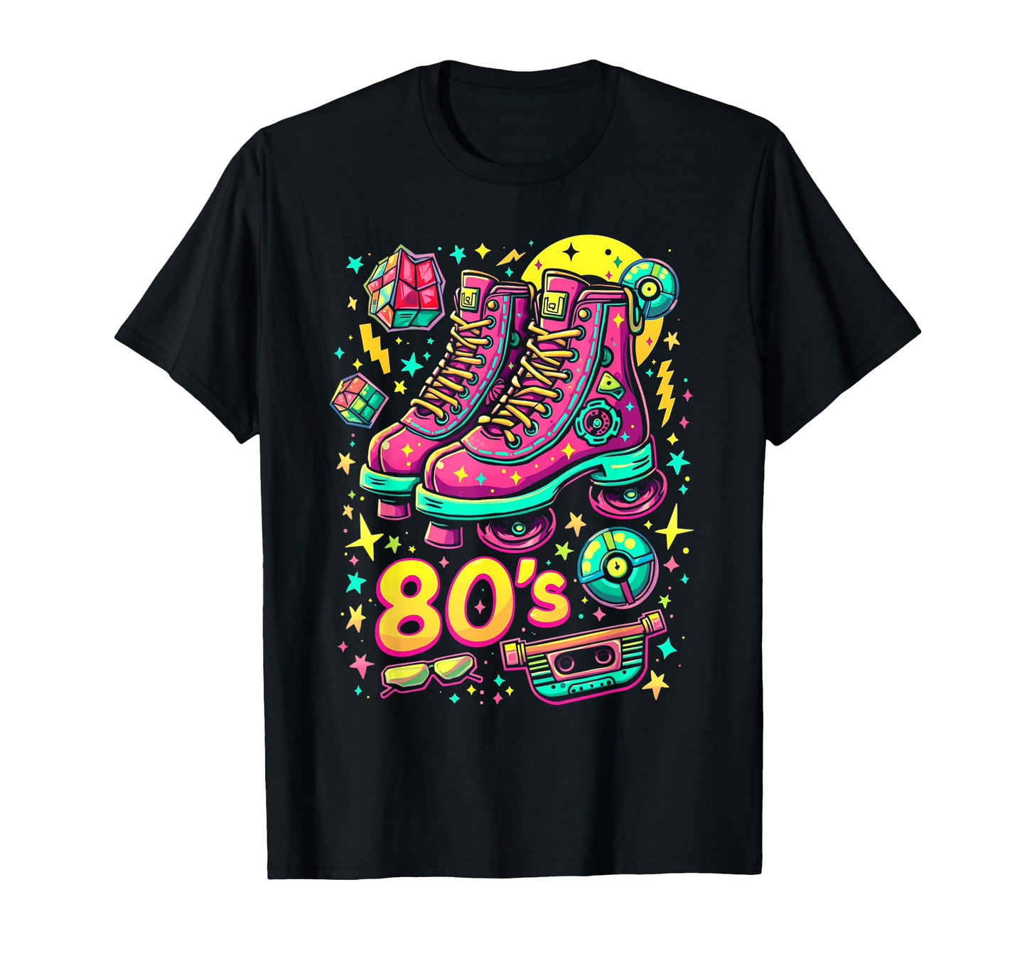 Roller Skates T-Shirt - Trendy Graphic for Adults - T-Shirt, Sweatshirt, Hoodie