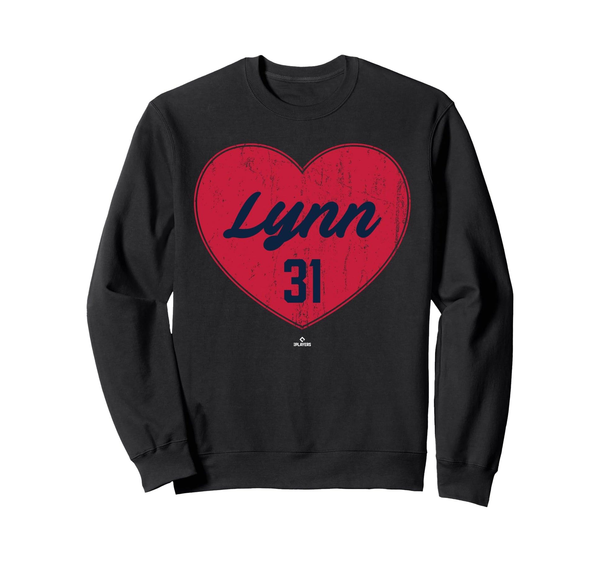 Distressed Heart Lance Lynn St Louis Sweatshirt - Novelty Apparel Unisex - T-Shirt, Sweatshirt, Hoodie