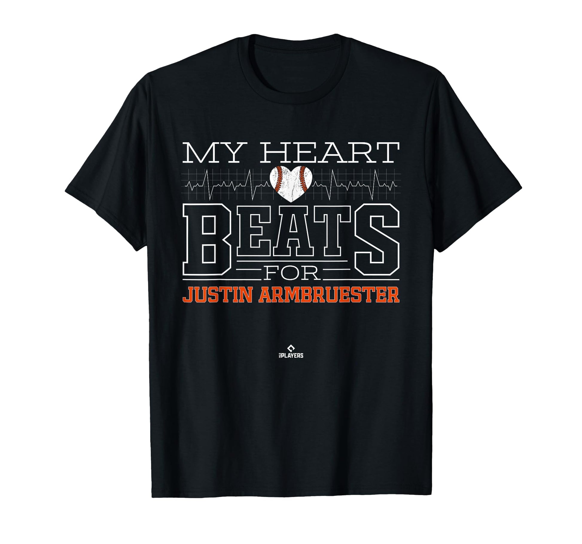 My Heart Beats Justin Armbruester T-Shirt - Minimalist Print Men Women - T-Shirt, Sweatshirt, Hoodie