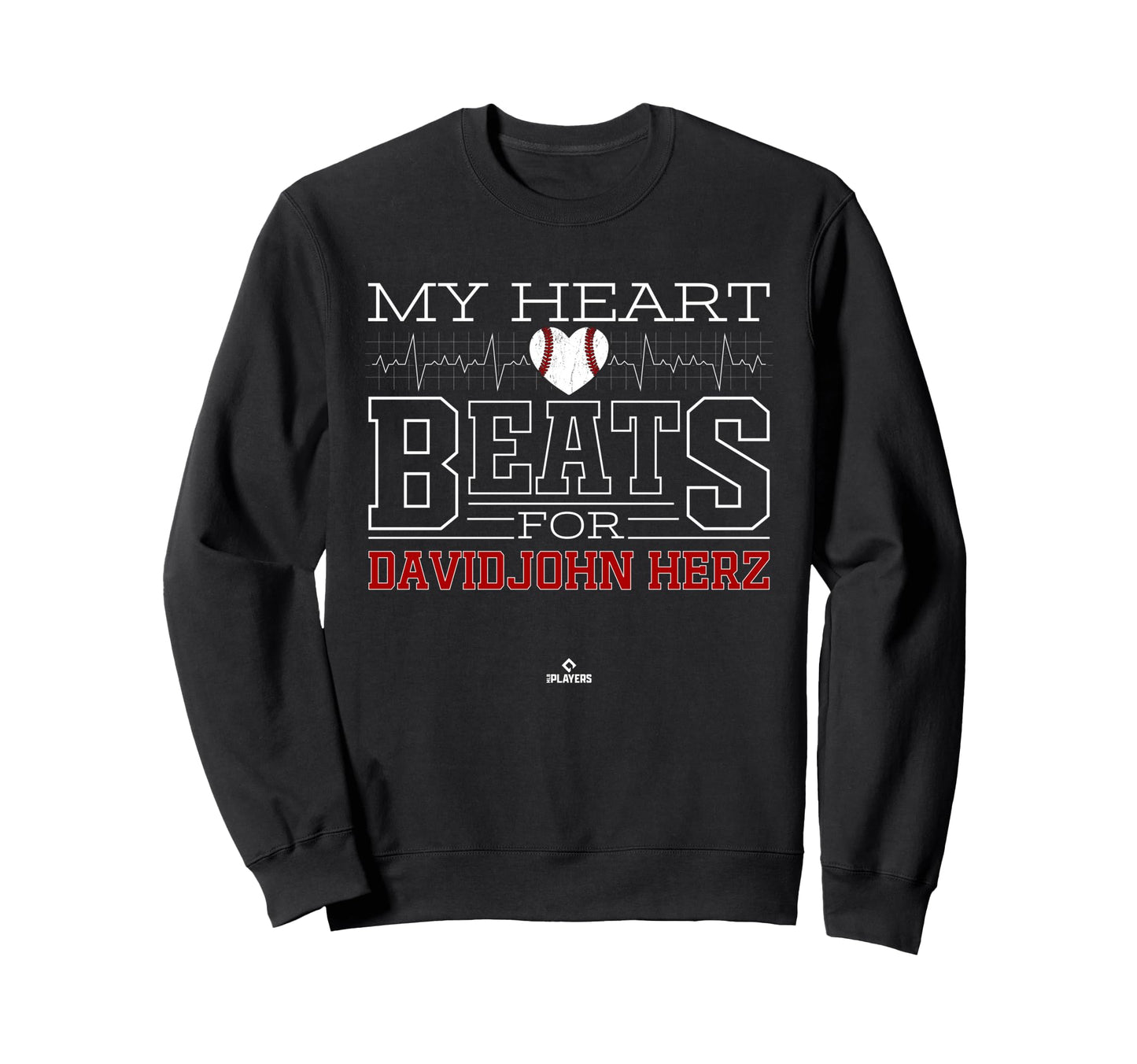 My Heart Beats Davidjohn Herz Sweatshirt - Casual Everyday Wear Men Women - T-Shirt, Sweatshirt, Hoodie