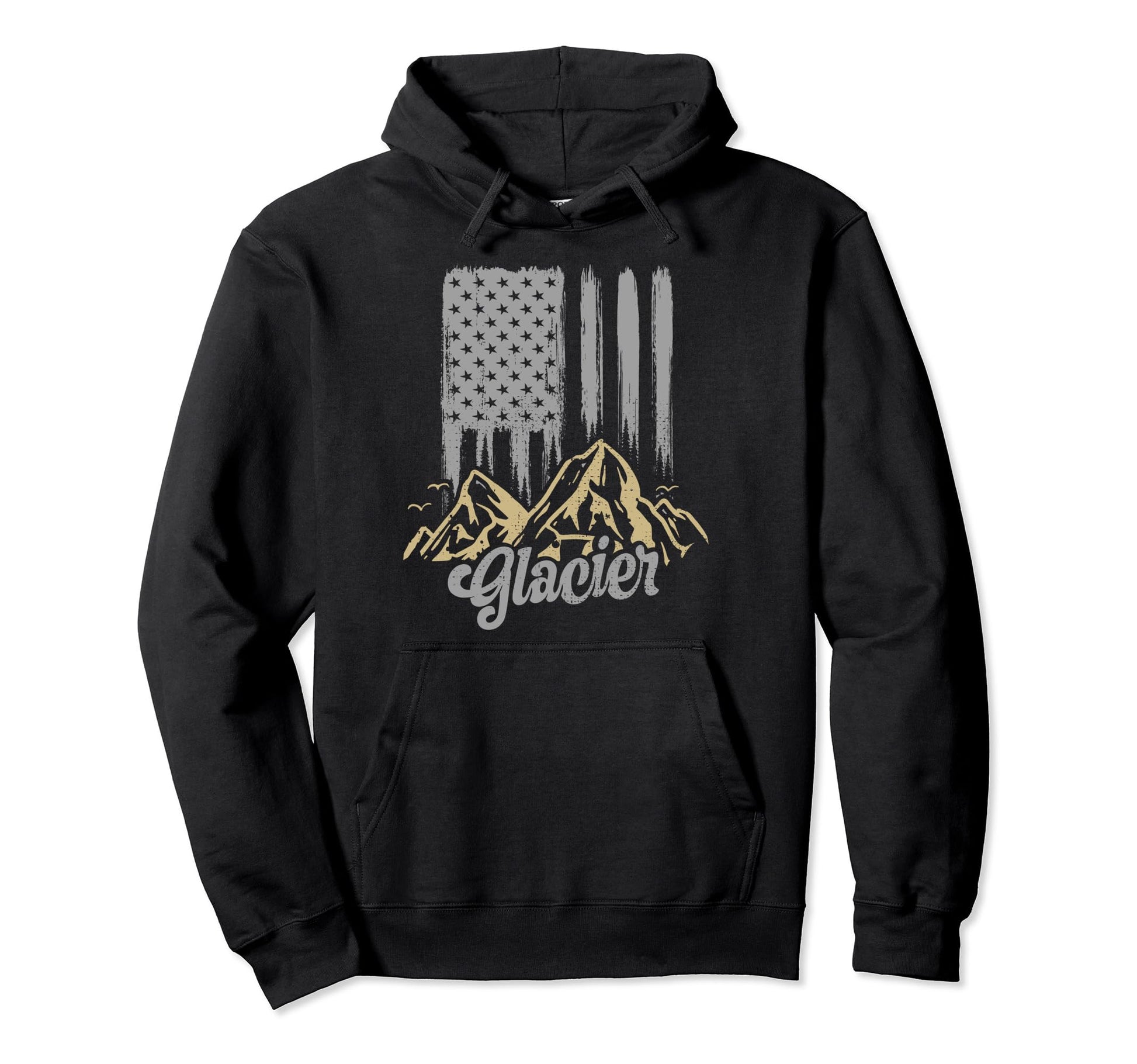 Glacier National Park Us Glacier Hoodie - Novelty Apparel Unisex - T-Shirt, Sweatshirt, Hoodie