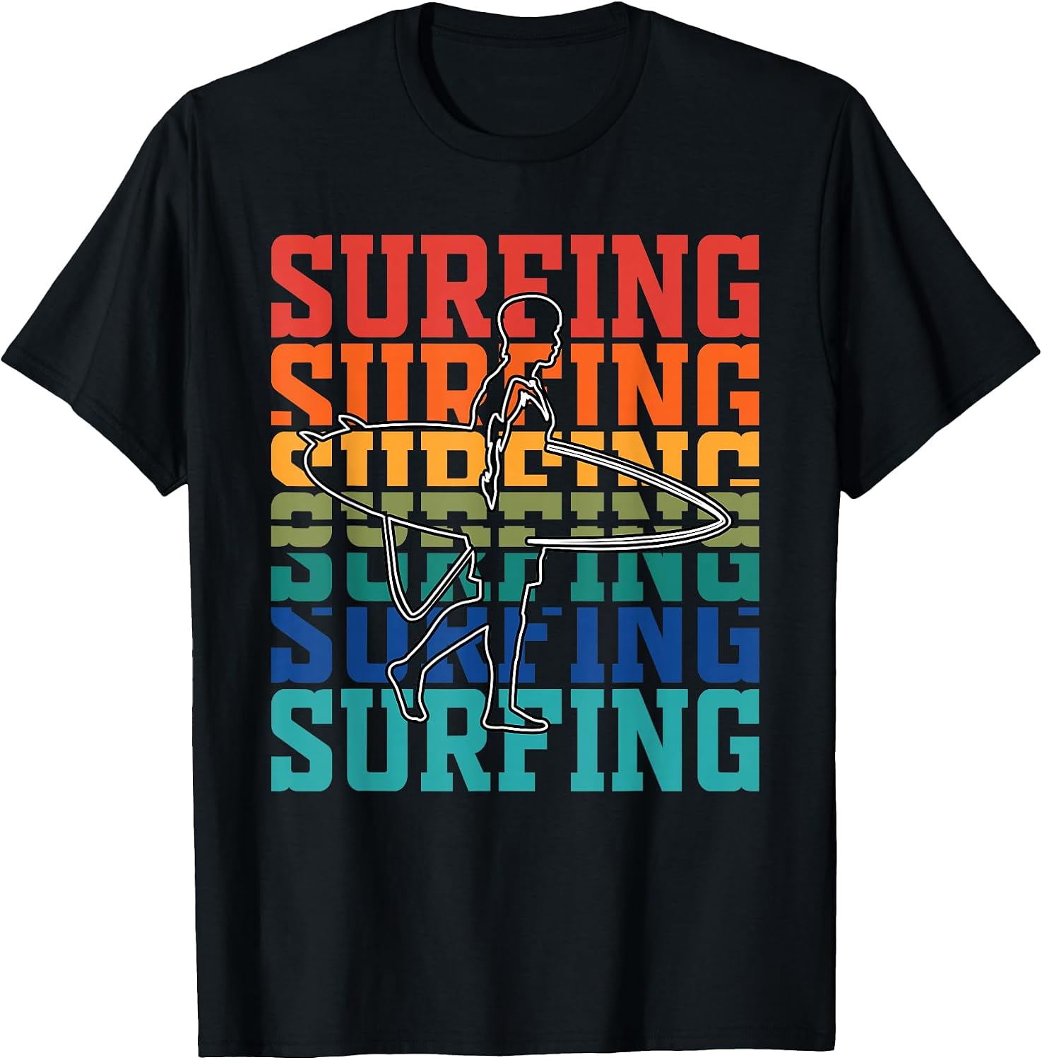 Surfing Artwear - Adult & Kids T-Shirts, Sweatshirts & Hoodies apparel design preview 1
