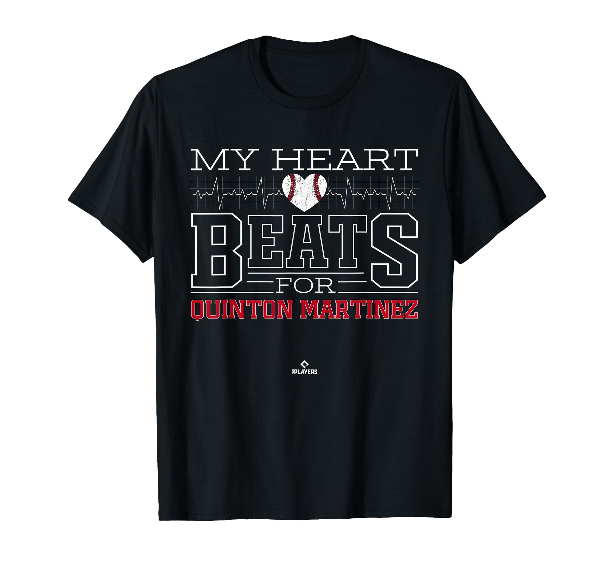 My Heart Beats Quinton Martinez T-Shirt - Casual Everyday Wear Men Women - T-Shirt, Sweatshirt, Hoodie