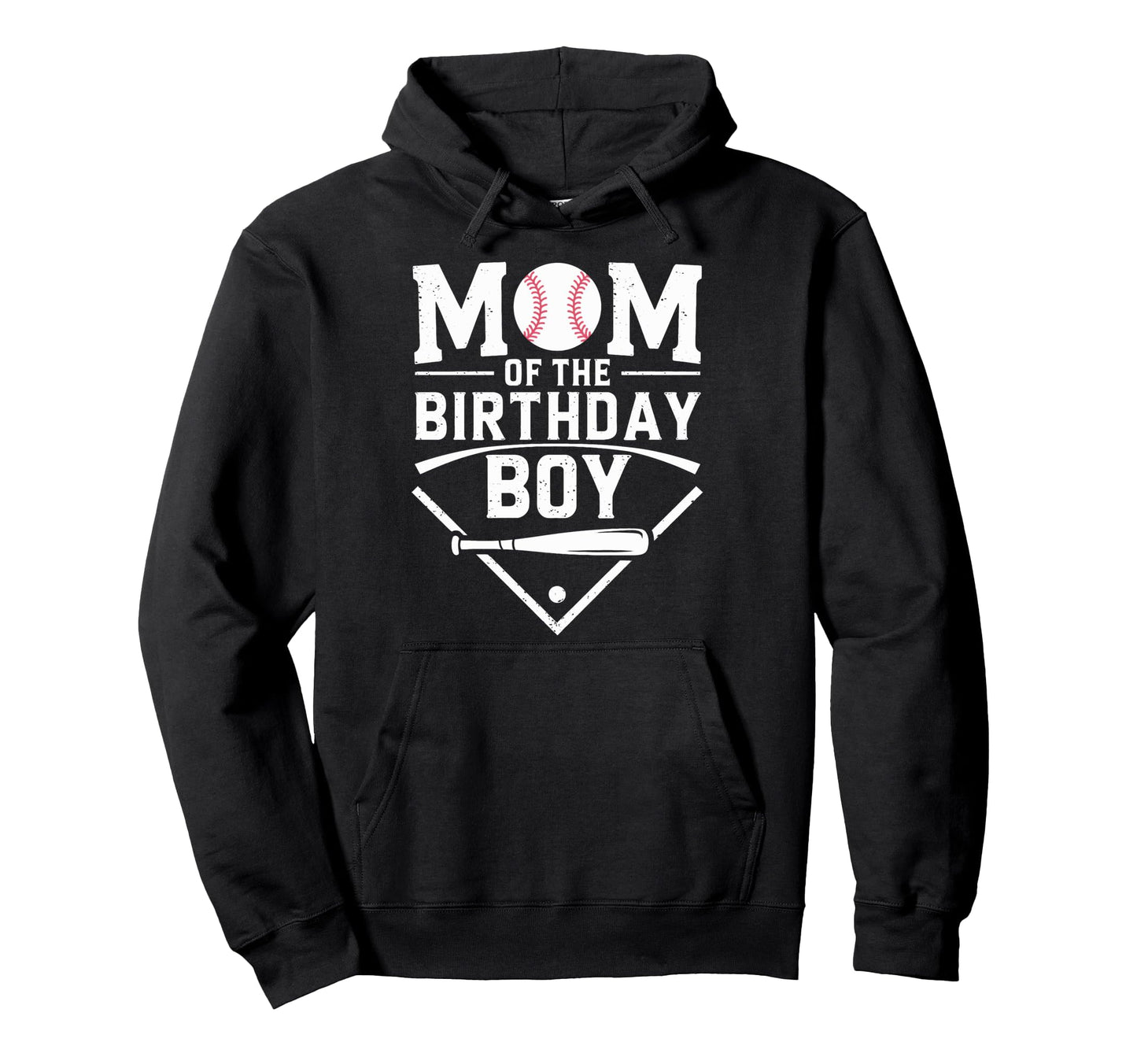 Funny Mom Birthday Baseball Birthday Hoodie - Custom Art Print Men Women - T-Shirt, Sweatshirt, Hoodie