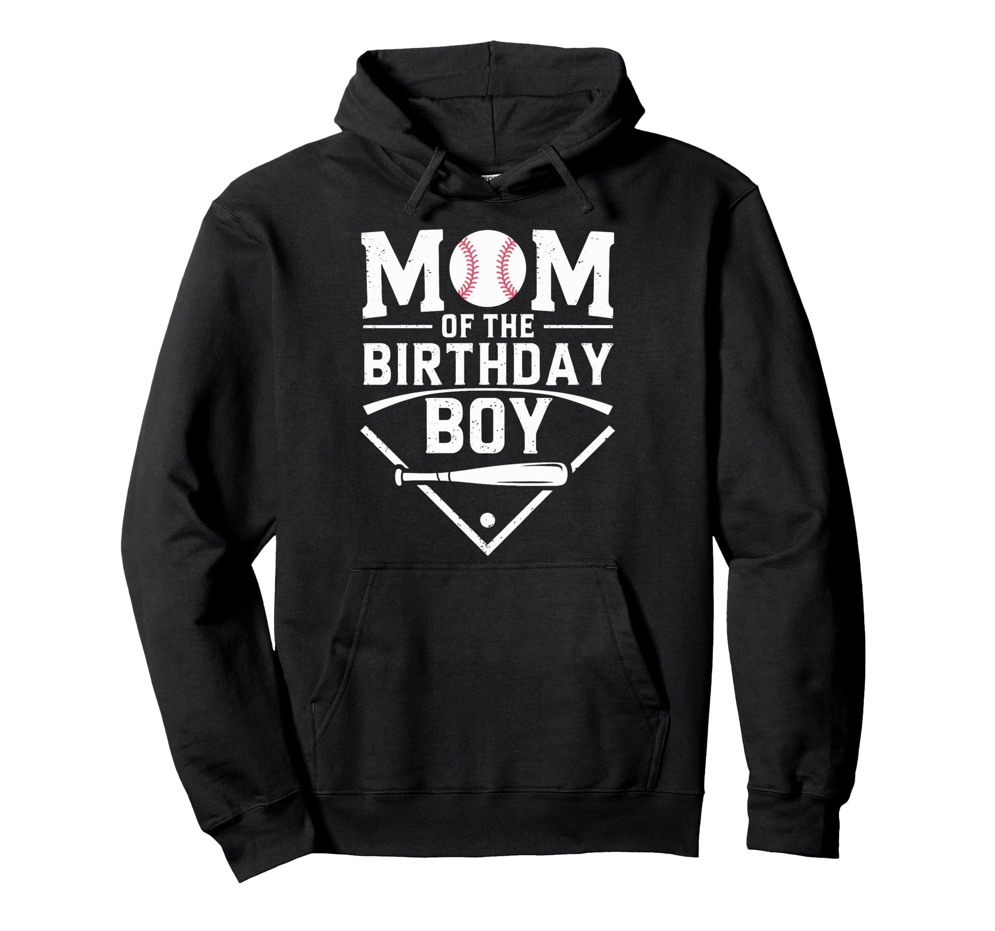 Funny Mom Birthday Baseball Birthday Hoodie - Custom Art Print Men Women - T-Shirt, Sweatshirt, Hoodie