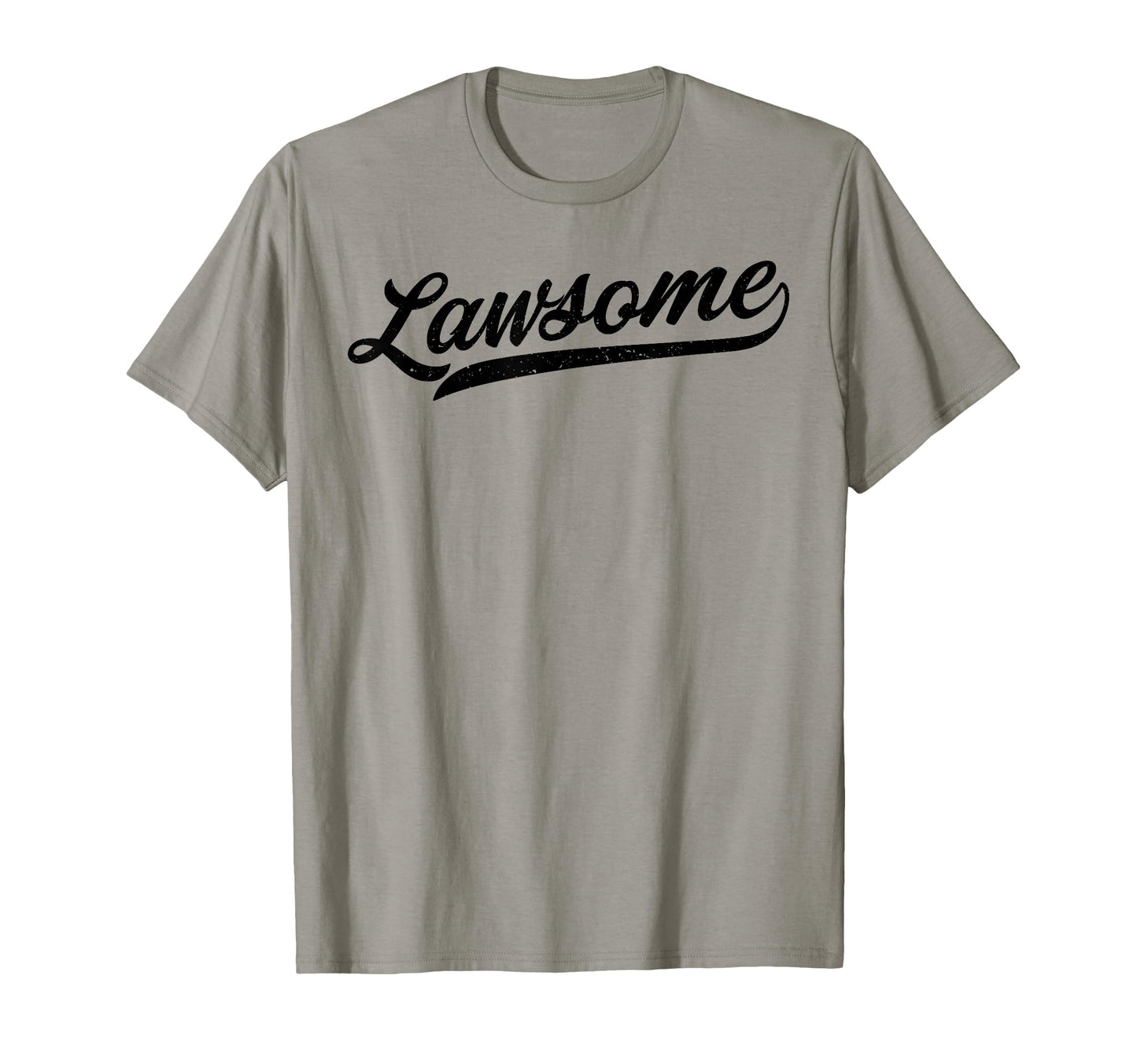 Lawsome Lawyer Distressed Attorney T-Shirt - Graphic Print for Adults - T-Shirt, Sweatshirt, Hoodie
