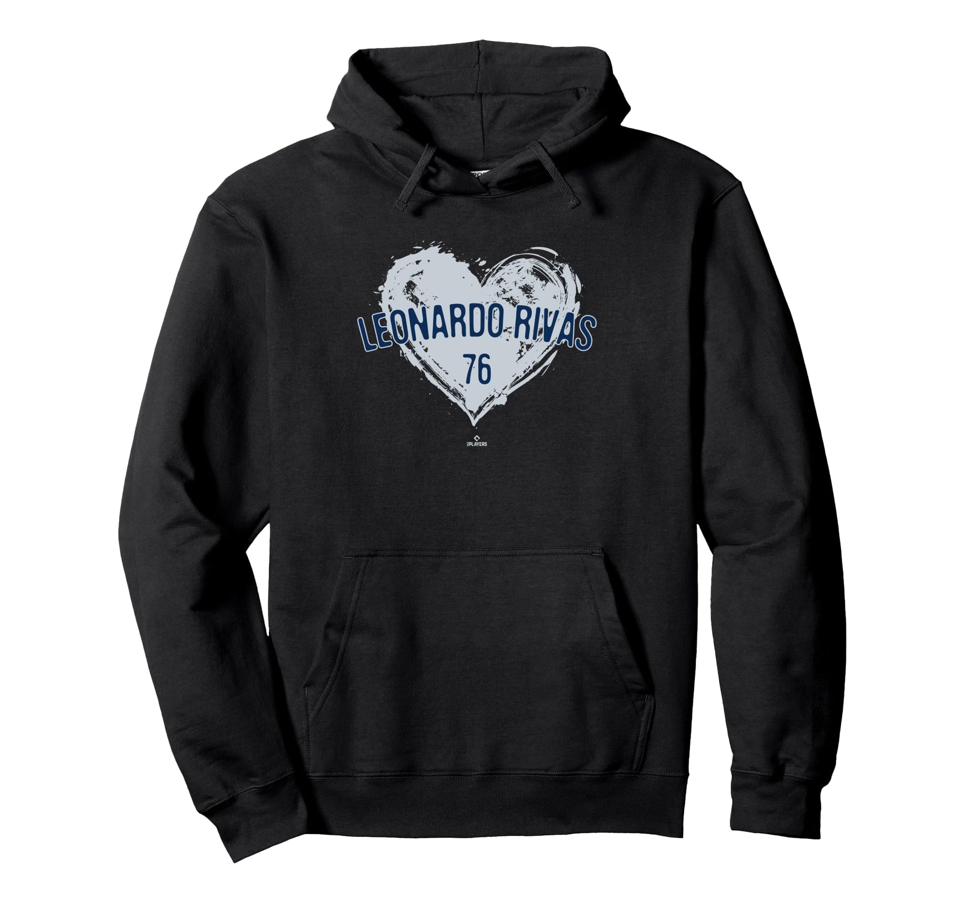 Distressed Heart Leonardo Rivas Hoodie - Custom Art Print for Adults - T-Shirt, Sweatshirt, Hoodie