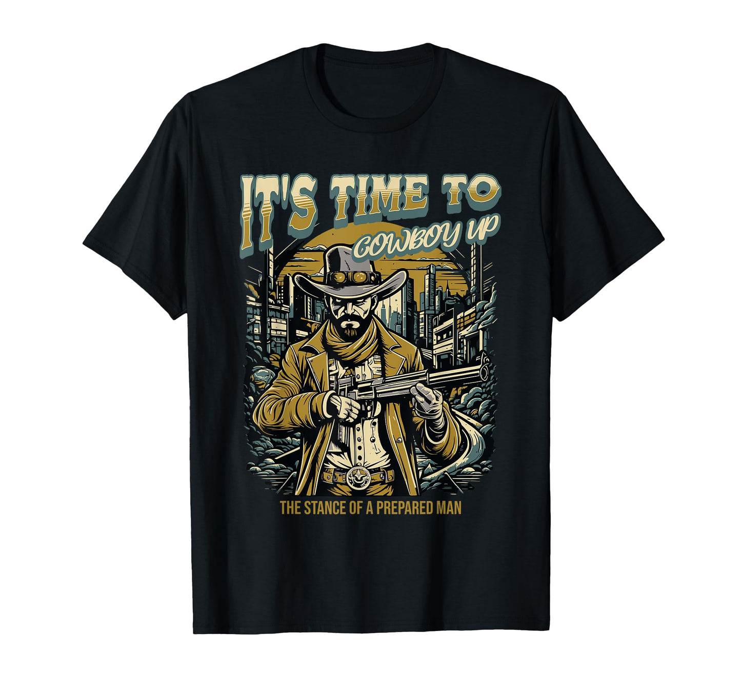 Cowboy Western Cowboy Cowboy Boots T-Shirt - Novelty Apparel for Adults - T-Shirt, Sweatshirt, Hoodie