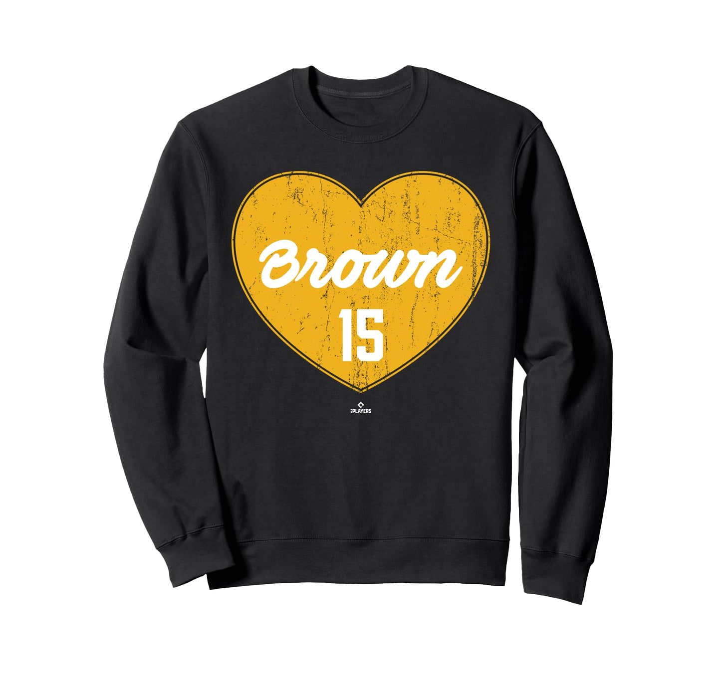 Distressed Heart Seth Brown Oakland Sweatshirt - Graphic Print for Adults - T-Shirt, Sweatshirt, Hoodie