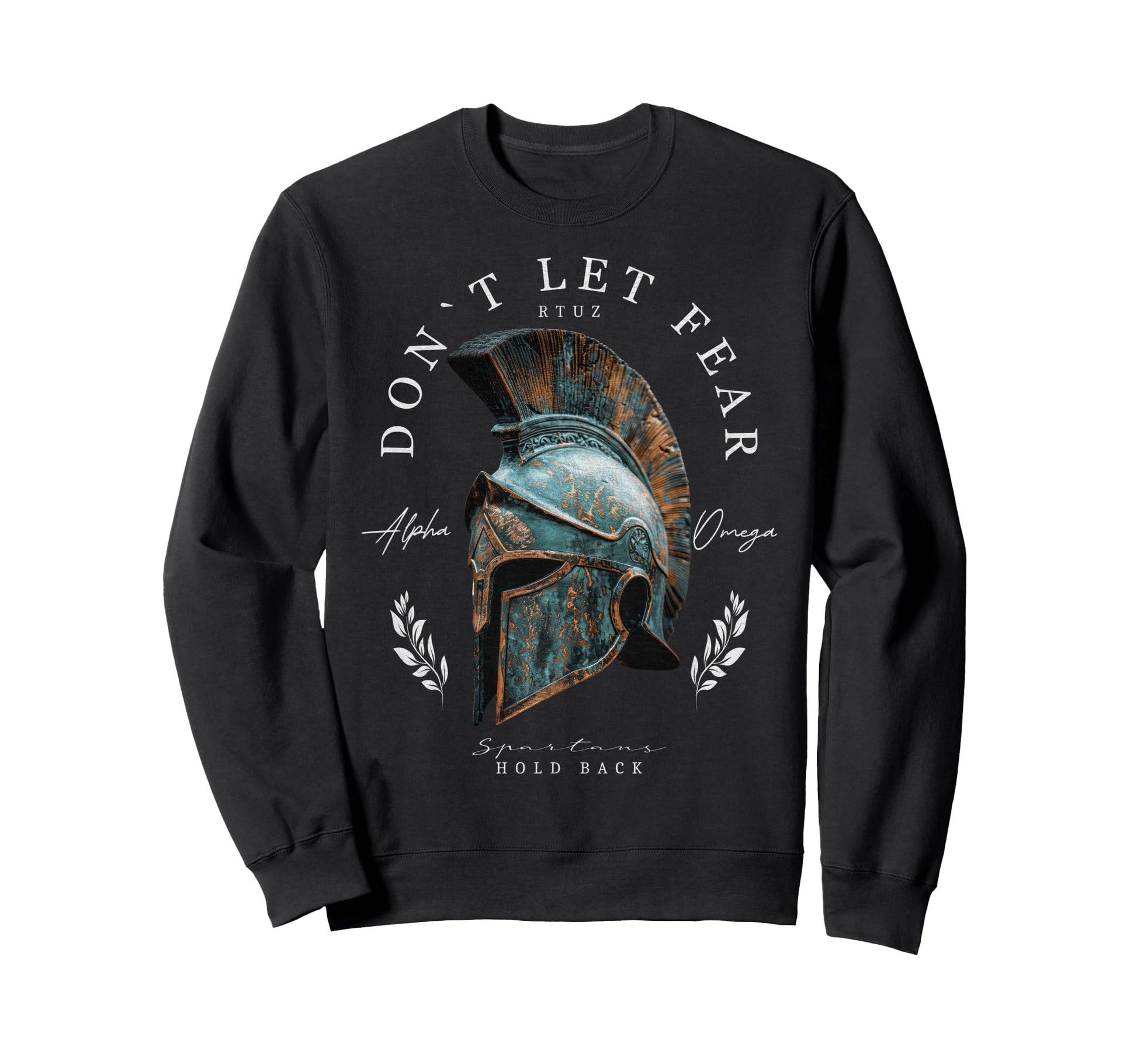 Y2K Spartan Warrior Helmet Sweatshirt - Fun Novelty Design Men Women - T-Shirt, Sweatshirt, Hoodie