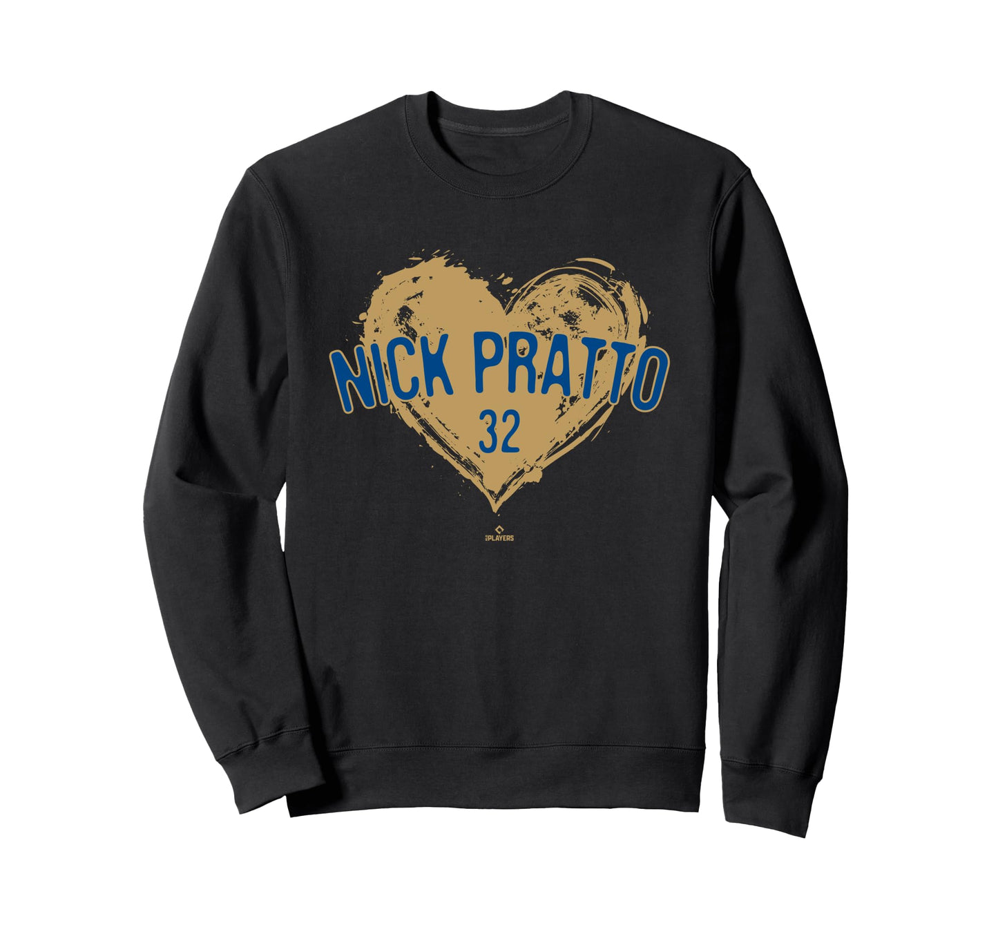 Distressed Heart Nick Pratto Kansas Sweatshirt - Graphic Print Men Women - T-Shirt, Sweatshirt, Hoodie