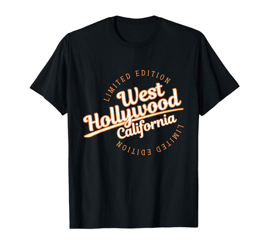 Athletic West Hollywood Cali T-Shirt - Minimalist Print Unisex - T-Shirt, Sweatshirt, Hoodie
