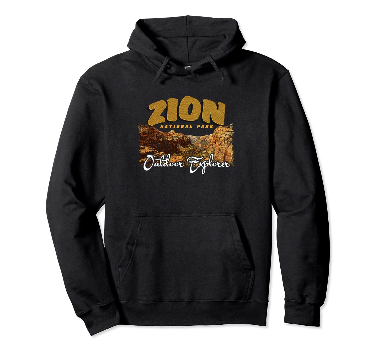 Zion National Park Vacation Hiking Hoodie - Casual Everyday Wear for Adults - T-Shirt, Sweatshirt, Hoodie