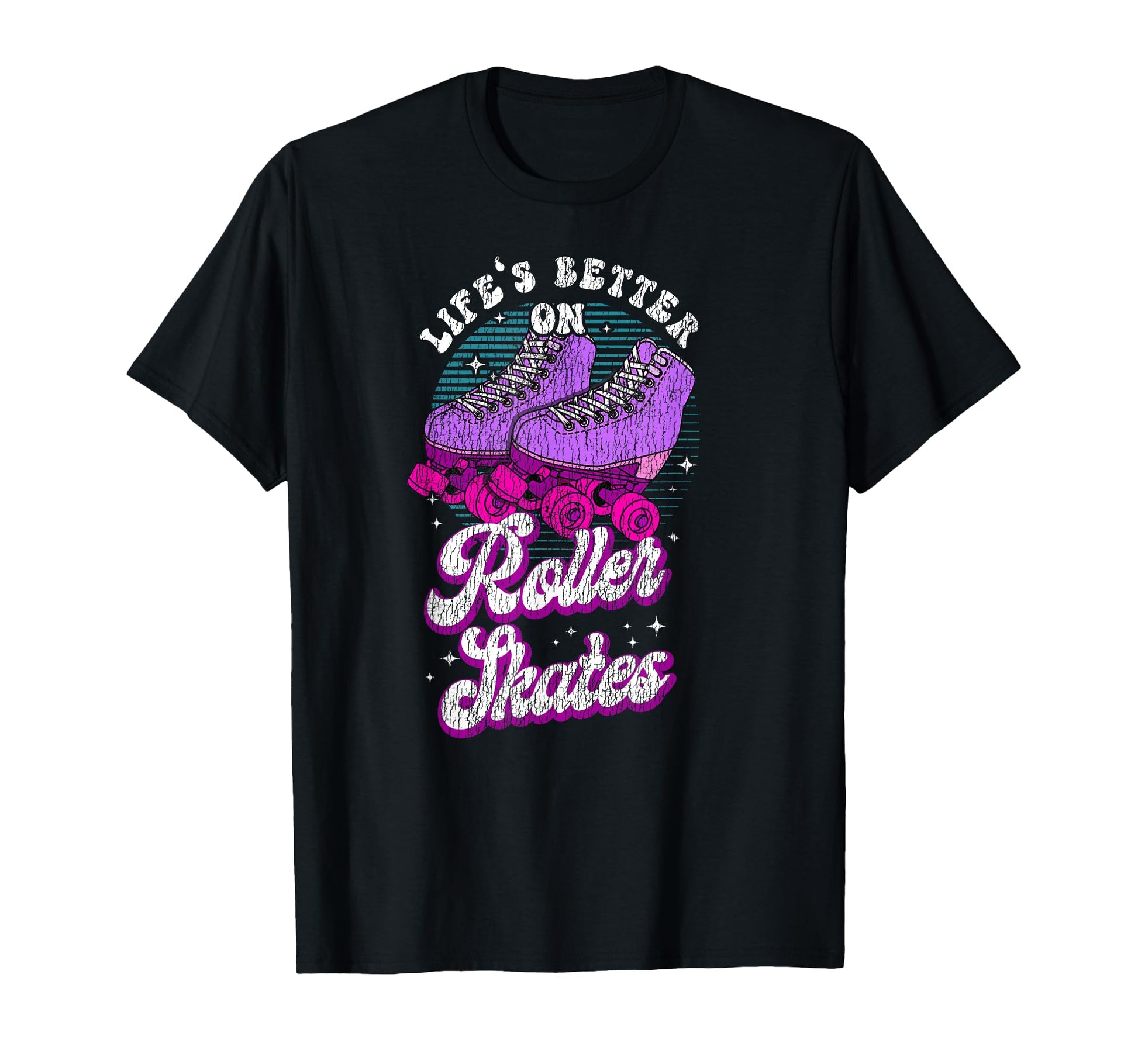 Roller Skating Skate 1970S T-Shirt - Fun Novelty Design Unisex - T-Shirt, Sweatshirt, Hoodie