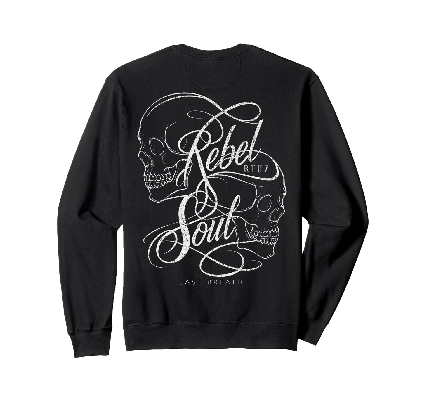 Back Y2K Streetwear Skull Sweatshirt - Streetwear Style Men Women - T-Shirt, Sweatshirt, Hoodie