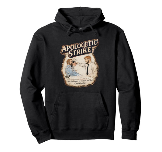 Apol0Getic Strike Close Combat Hoodie - Casual Everyday Wear for Adults - T-Shirt, Sweatshirt, Hoodie