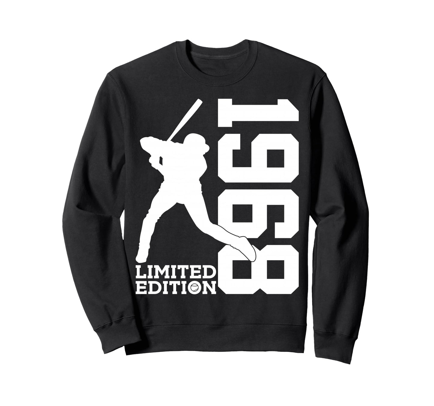 58Th Birthday Baseball 1968 Sweatshirt - Custom Art Print Unisex - T-Shirt, Sweatshirt, Hoodie