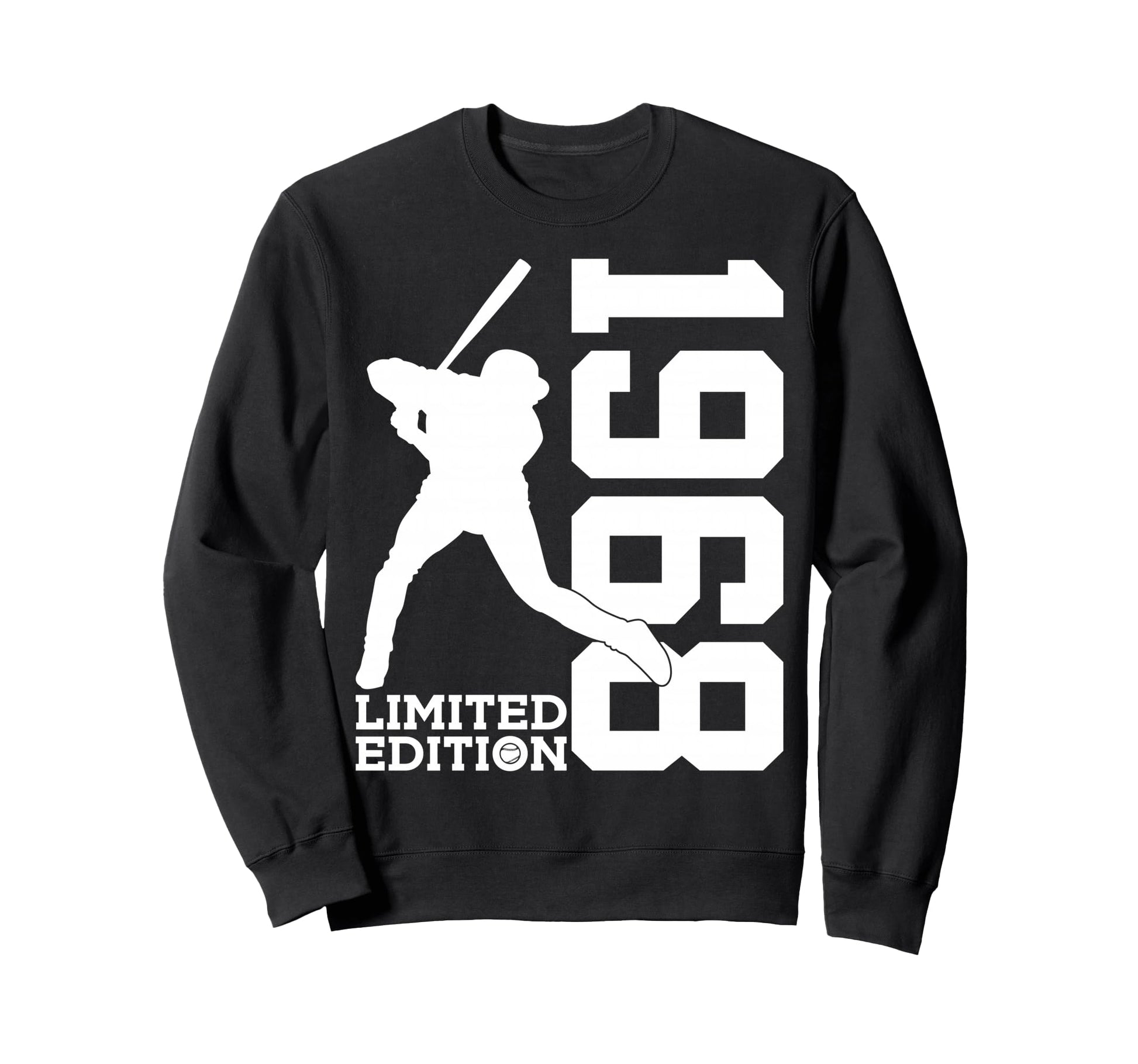 58Th Birthday Baseball 1968 Sweatshirt - Custom Art Print Unisex - T-Shirt, Sweatshirt, Hoodie
