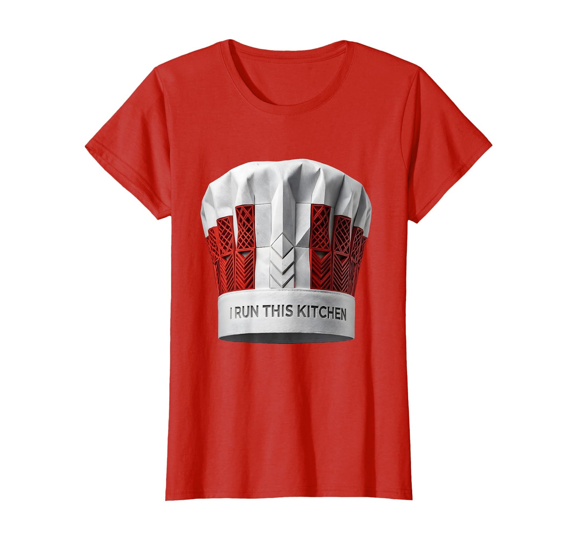 I Run This Kitchen Bold Chef T-Shirt - Streetwear Style Unisex - T-Shirt, Sweatshirt, Hoodie