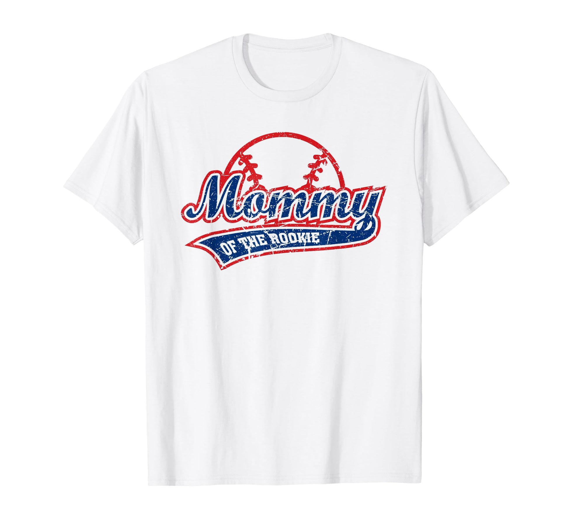 Funny Baseball Mommy Rookie T-Shirt - Minimalist Print for Adults - T-Shirt, Sweatshirt, Hoodie