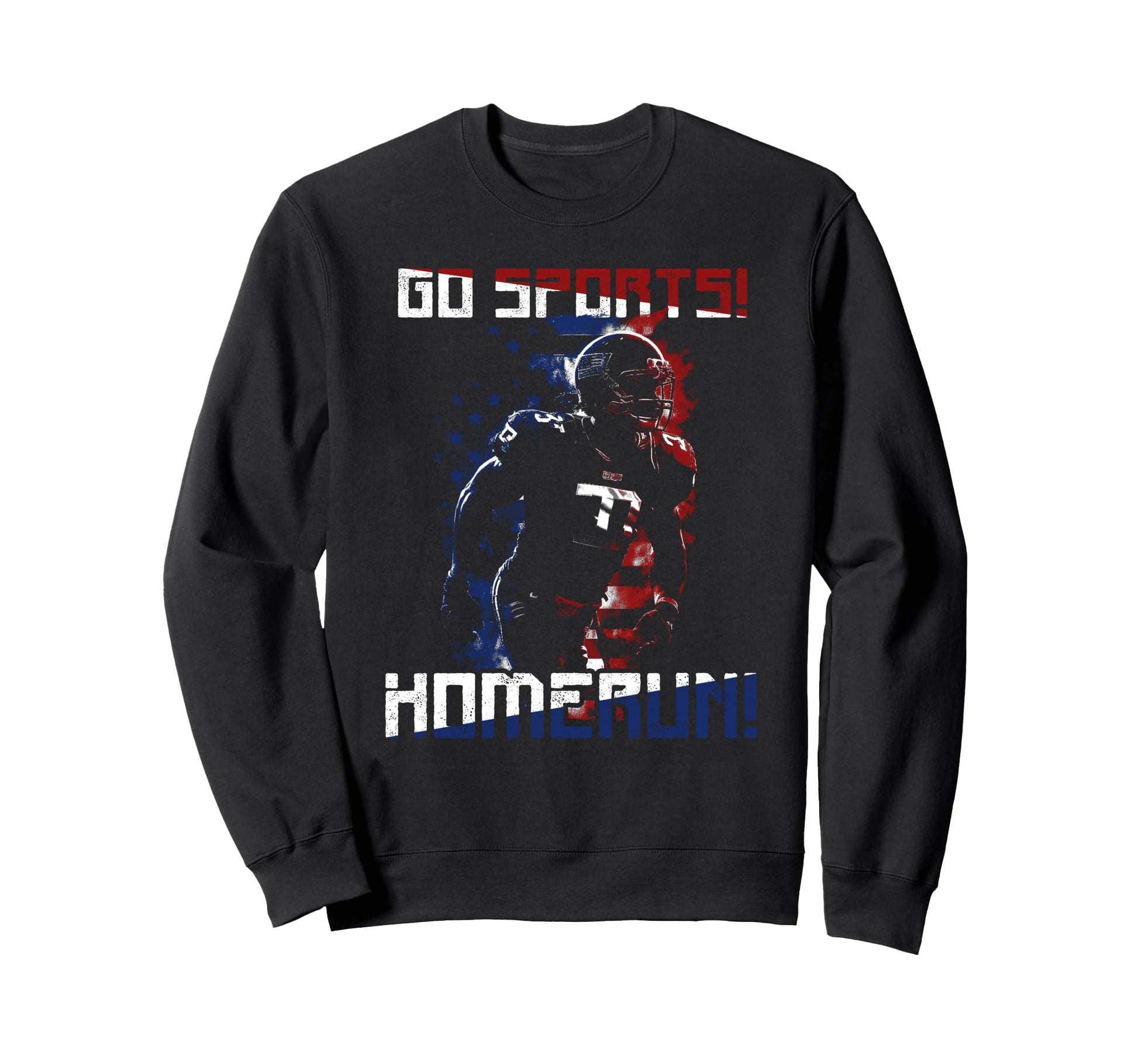 Homerun Football Player Sweatshirt - Fun Novelty Design Unisex - T-Shirt, Sweatshirt, Hoodie