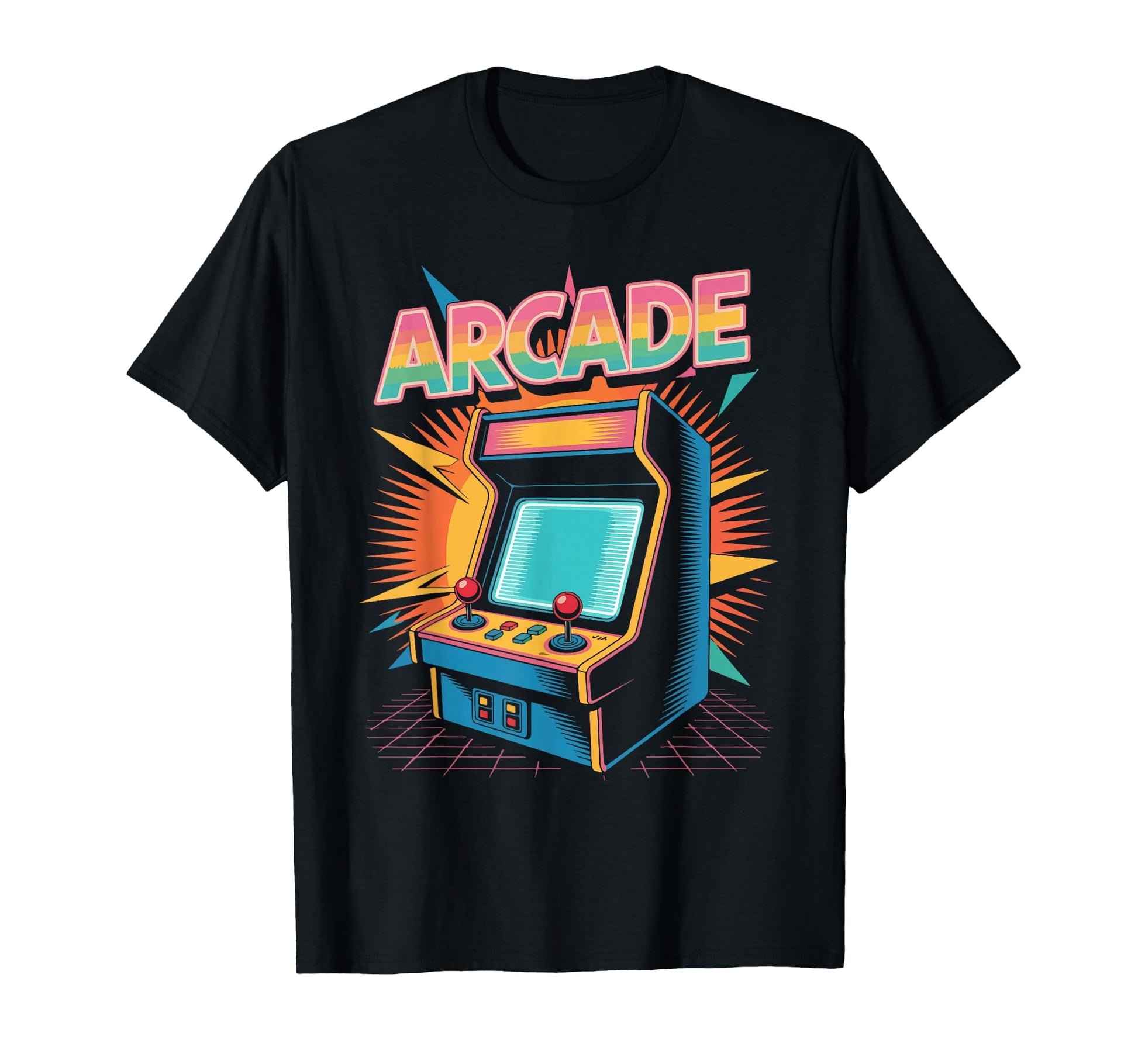 Arcade Vibes Gaming Machine Fun T-Shirt - Minimalist Print for Adults - T-Shirt, Sweatshirt, Hoodie