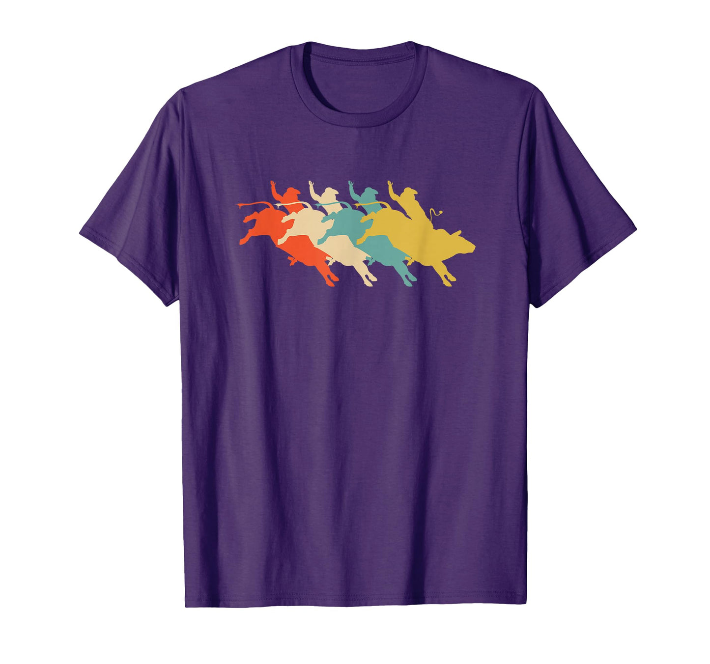 Rodeo Bull Rider Cowboy Gift T-Shirt - Graphic Print Men Women - T-Shirt, Sweatshirt, Hoodie