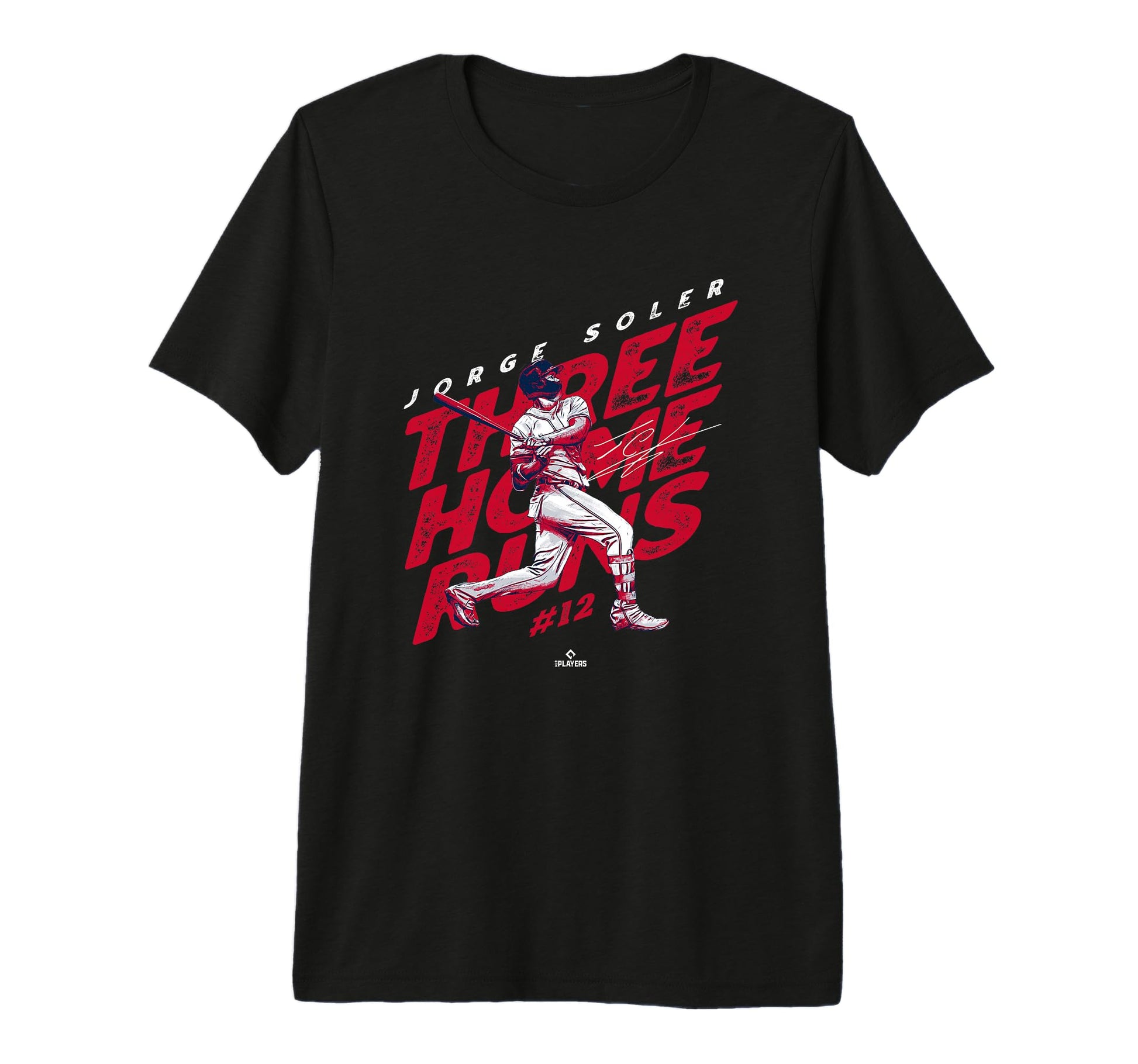 3 Home Runs Mlbpa Jorge Soler Atlanta T-Shirt - Graphic Print Men Women - T-Shirt, Sweatshirt, Hoodie