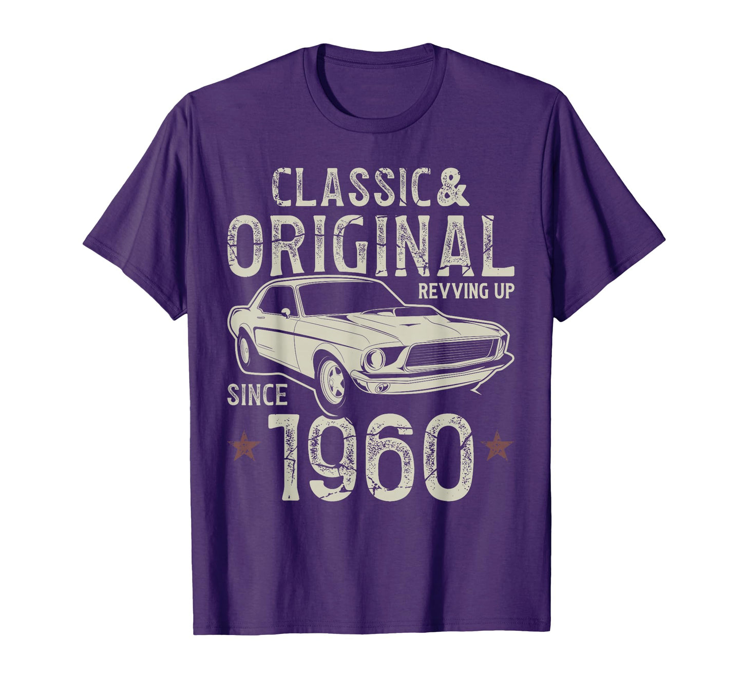 66Th Birthday 1960 Car T-Shirt - Casual Everyday Wear for Adults - T-Shirt, Sweatshirt, Hoodie