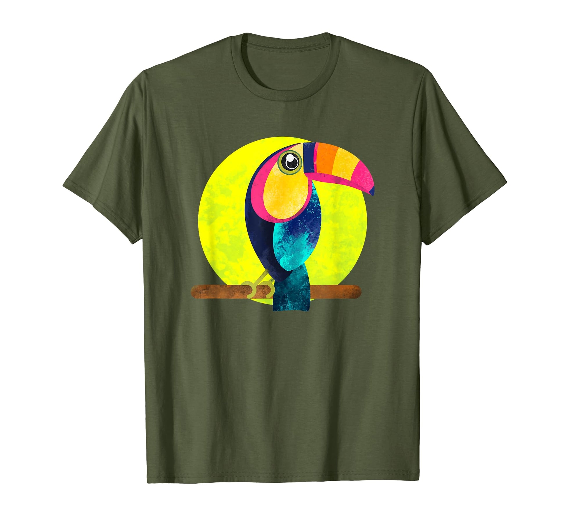 Toucan Bird Rainforest Animal Tropical T-Shirt - Fun Novelty Design Unisex - T-Shirt, Sweatshirt, Hoodie