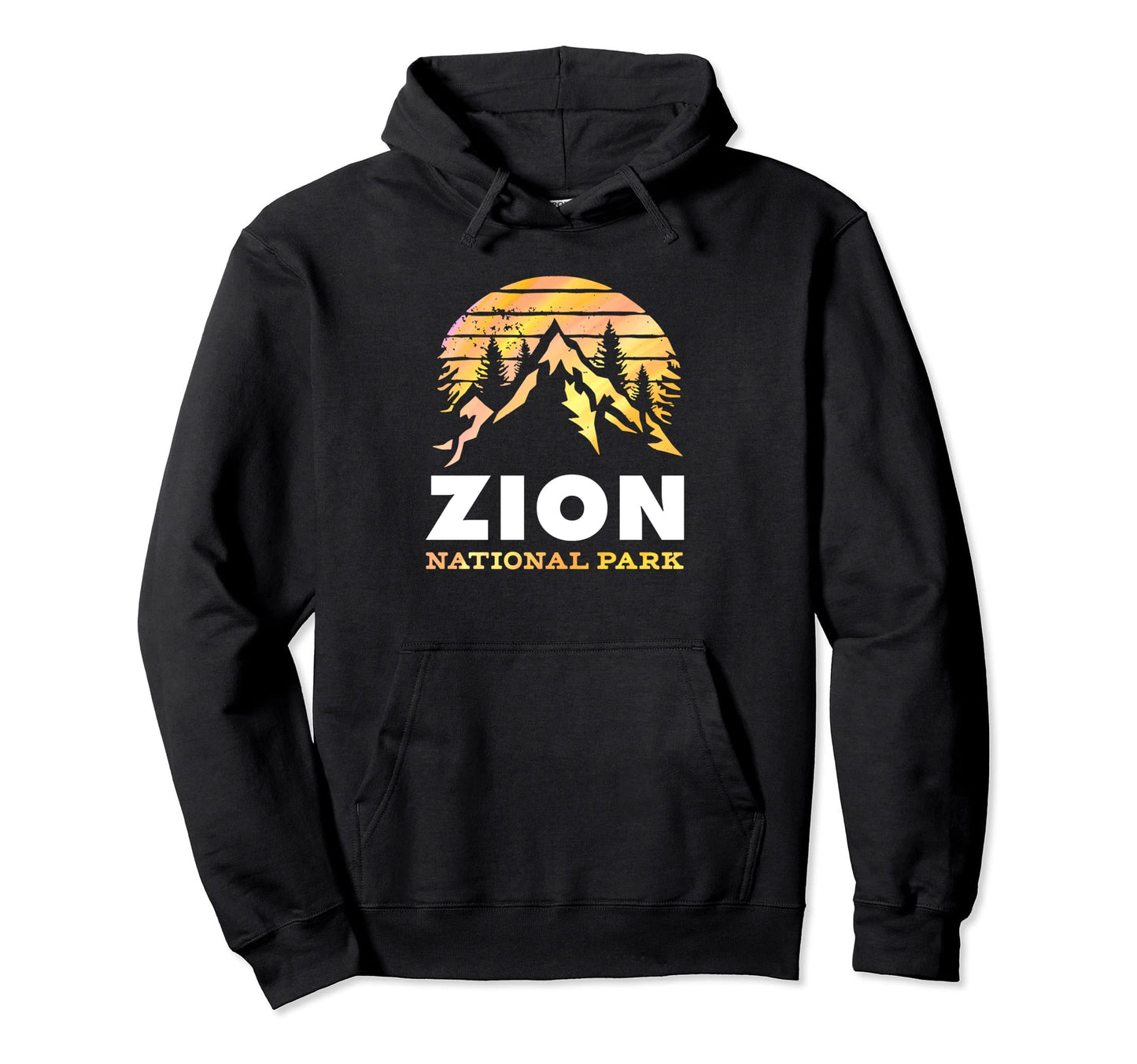 Zion National Park Utah Hoodie - Aesthetic Graphic Unisex - T-Shirt, Sweatshirt, Hoodie
